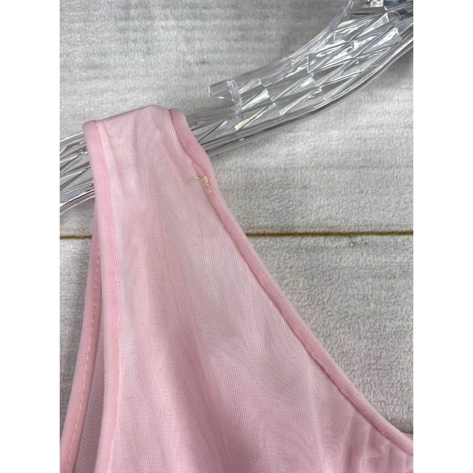 Vintage Miss Elaine Nightgown Chemise Sheer Daisy Lace Trim Lingerie Nylon Pink 1960s Vintage Size ONE SIZE - 6 Thumbnail