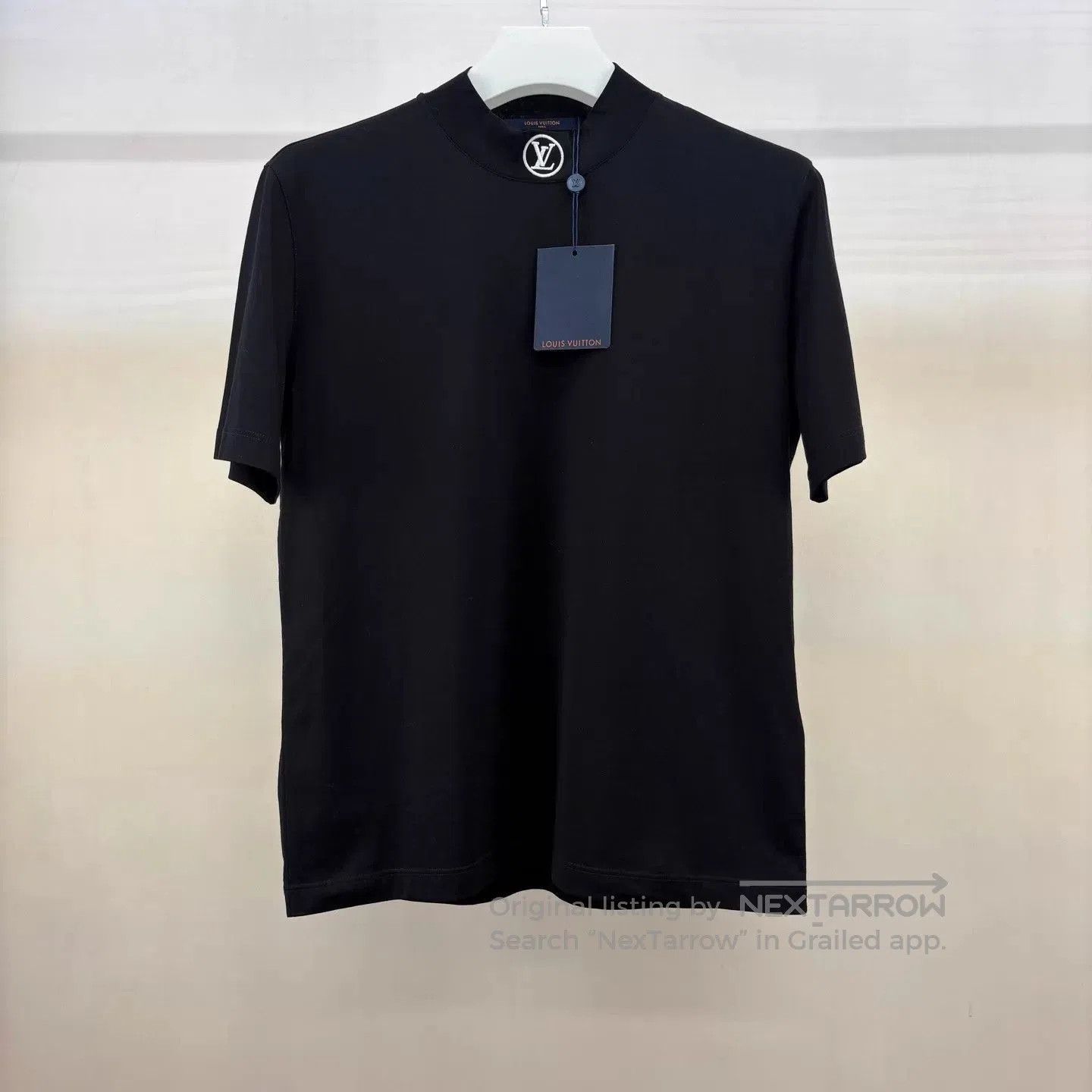 Louis Vuitton Black Short Sleeve Crew Neck Shirt - L. Size US L / EU 52-54 / 3 - 1 Thumbnail