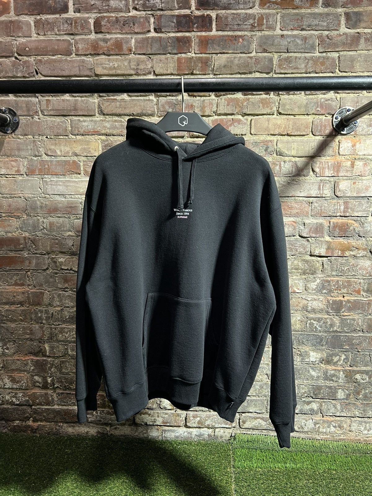 Supreme Supreme World Famous Mini Logo Hoodie Size US L / EU 52-54 / 3 - 1 Thumbnail