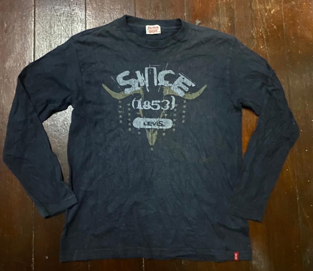 Levi's Redloop Levi’s printed long sleeve tshirt Size US S / EU 44-46 / 1 - 1 Thumbnail
