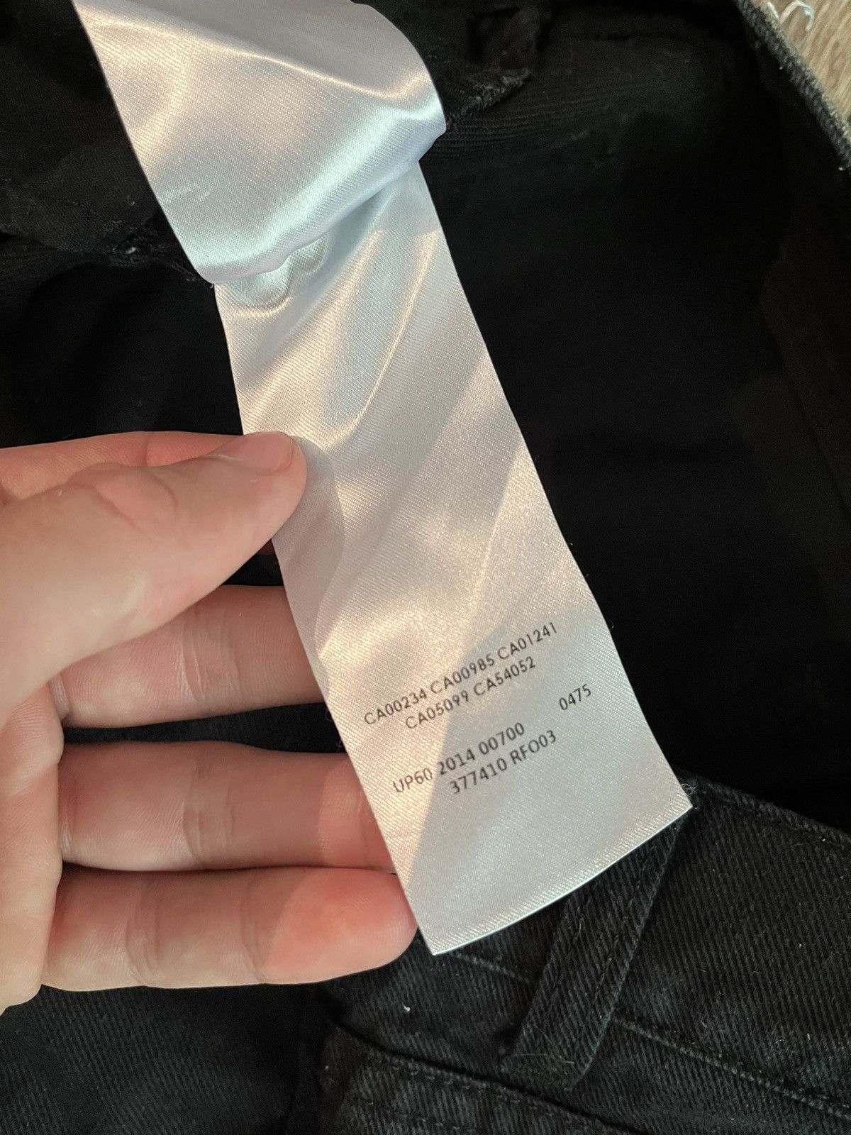 Alexander McQueen Alexander McQueen Swallow Logo Slim Fit Jeans MCQ Size US 38 / EU 54 - 12 Thumbnail