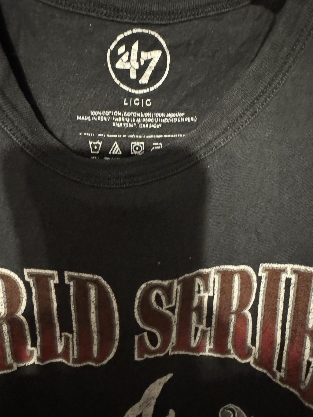 47 Atlanta Braves 2021 World Series Champs '47 T-Shirt Men's Sz Size US L / EU 52-54 / 3 - 4 Thumbnail