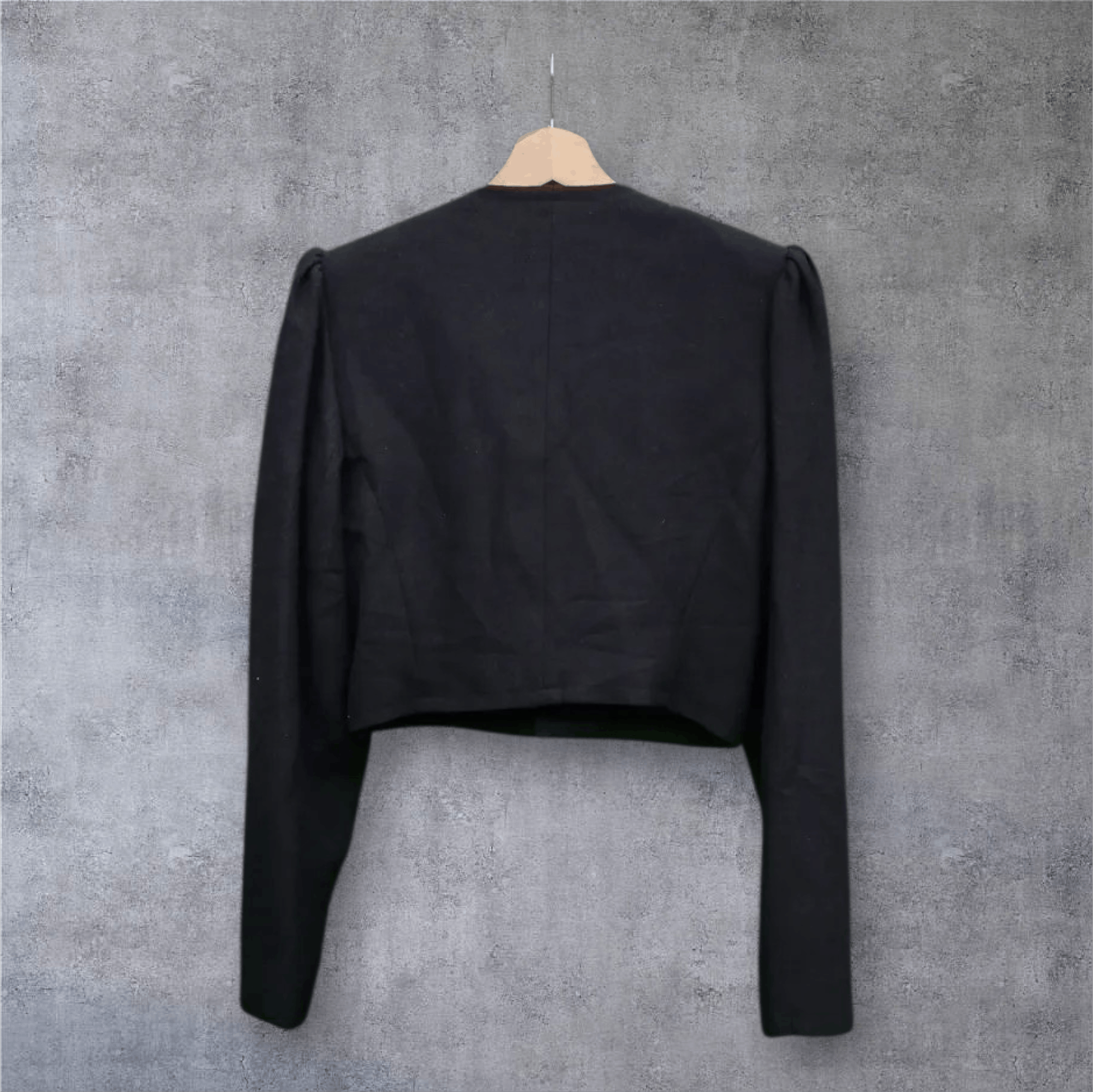 Yves Saint Laurent Vintage Yves Saint Laurent French Fabric Cropped Jacket Size M / US 6-8 / IT 42-44 - 7 Thumbnail