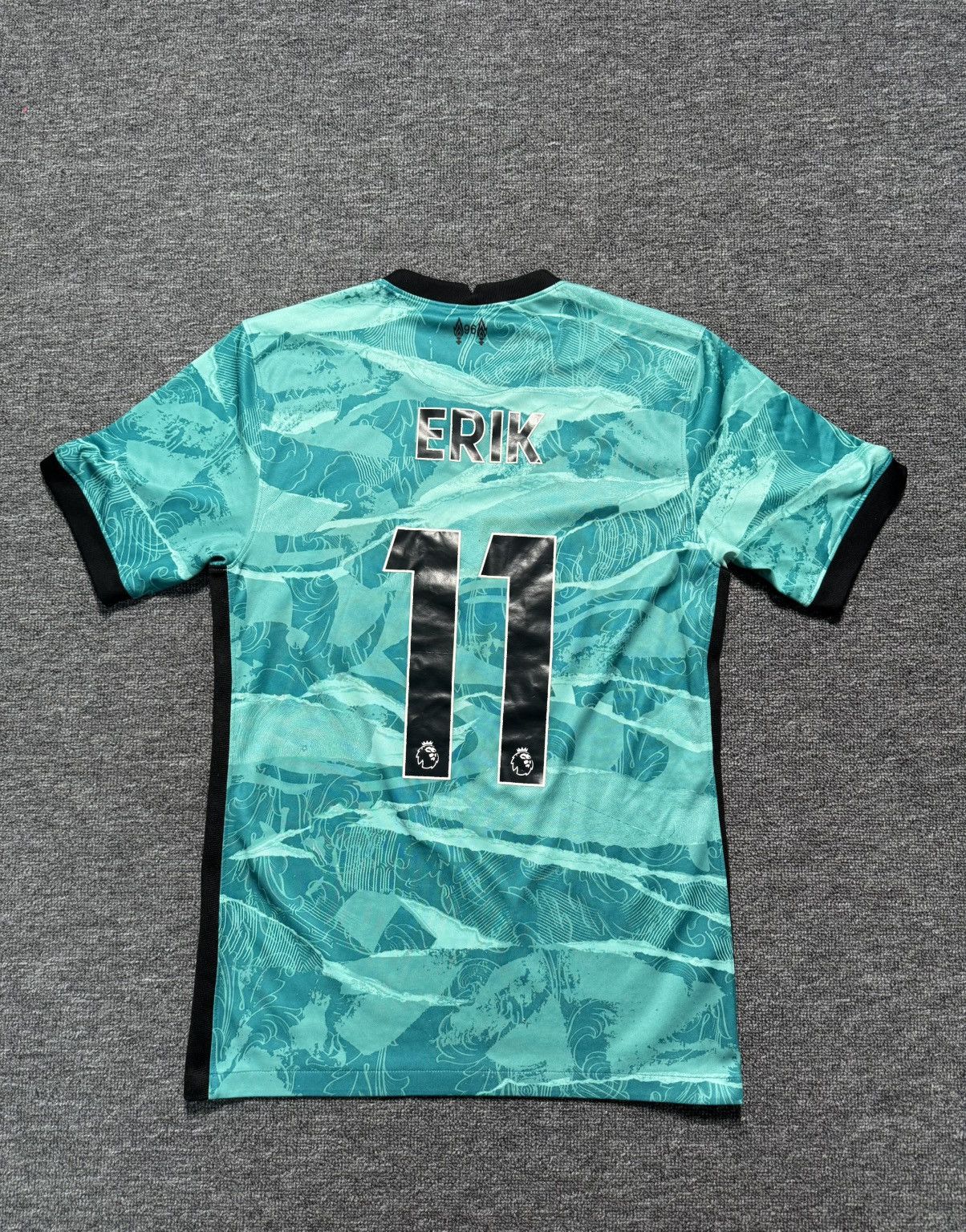 Nike Nike Liverpool Away Soccer Jersey 2020/21 Turquoise Size US S / EU 44-46 / 1 - 2 Thumbnail