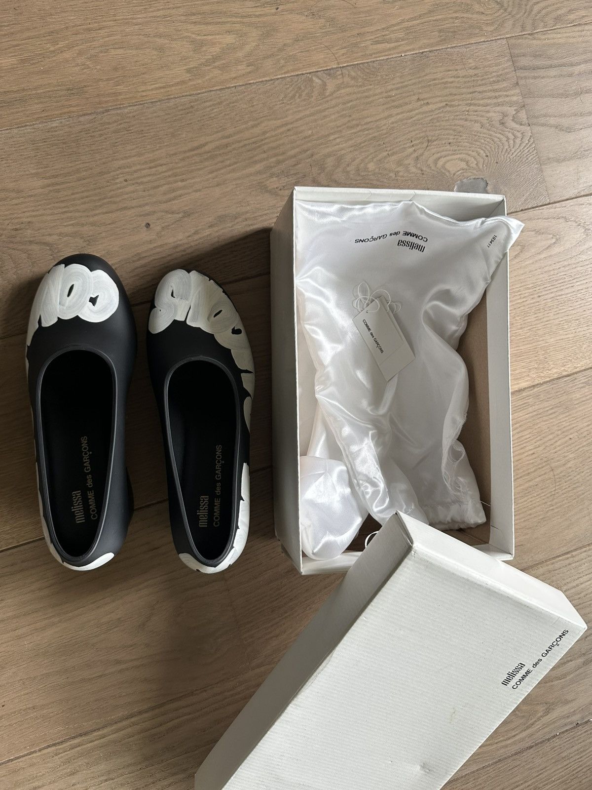 Comme des Garcons × Melissa Melissa x COMME des GARÇONS Size US 9 / IT 39 - 3 Thumbnail