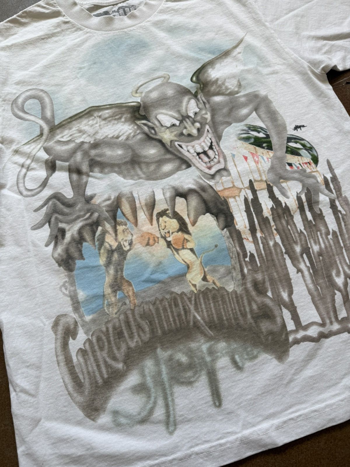 Travis Scott Travis Scott Utopia European Tour Tee Medium Size US M / EU 48-50 / 2 - 4 Thumbnail