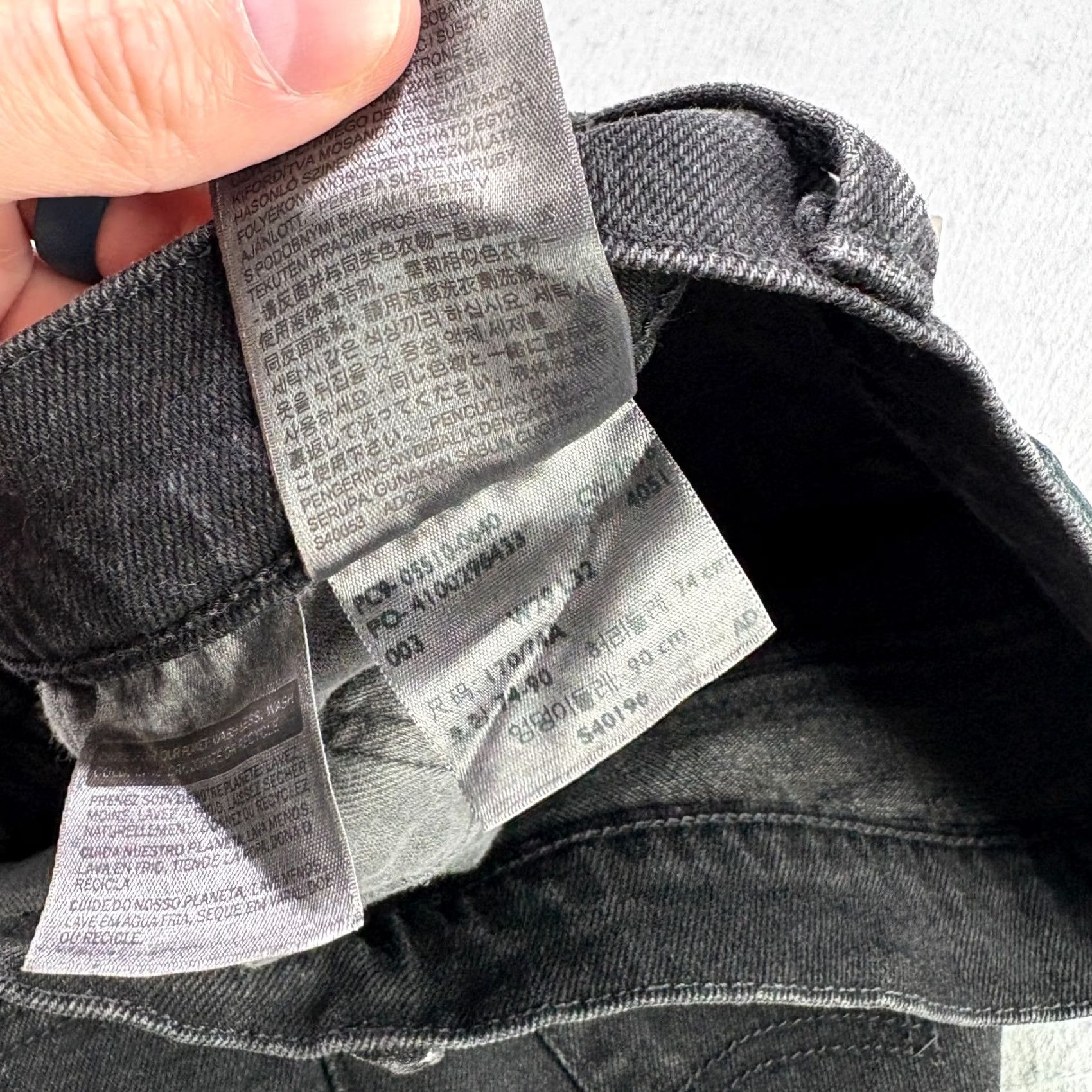 Levi's Levi's Jeans Slim 510 29x32 Black Denim Distressed 31 Inseam Regular 29 Black Mens Jeans Skinny Distressed Logo Levi's Pants Shop Jeans Size US 29 - 5 Thumbnail
