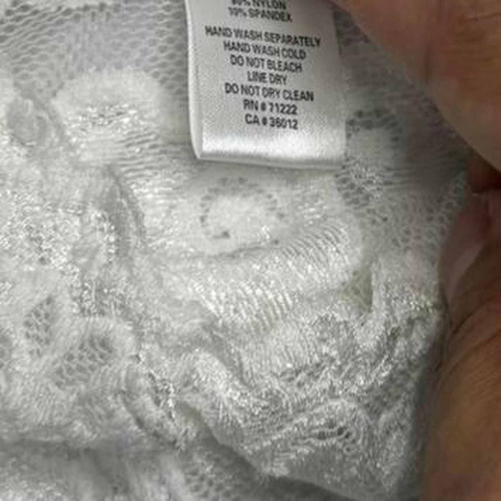 Other White lace sheer Rampage mini dress With straps size medium Size M / US 6-8 / IT 42-44 - 7 Thumbnail