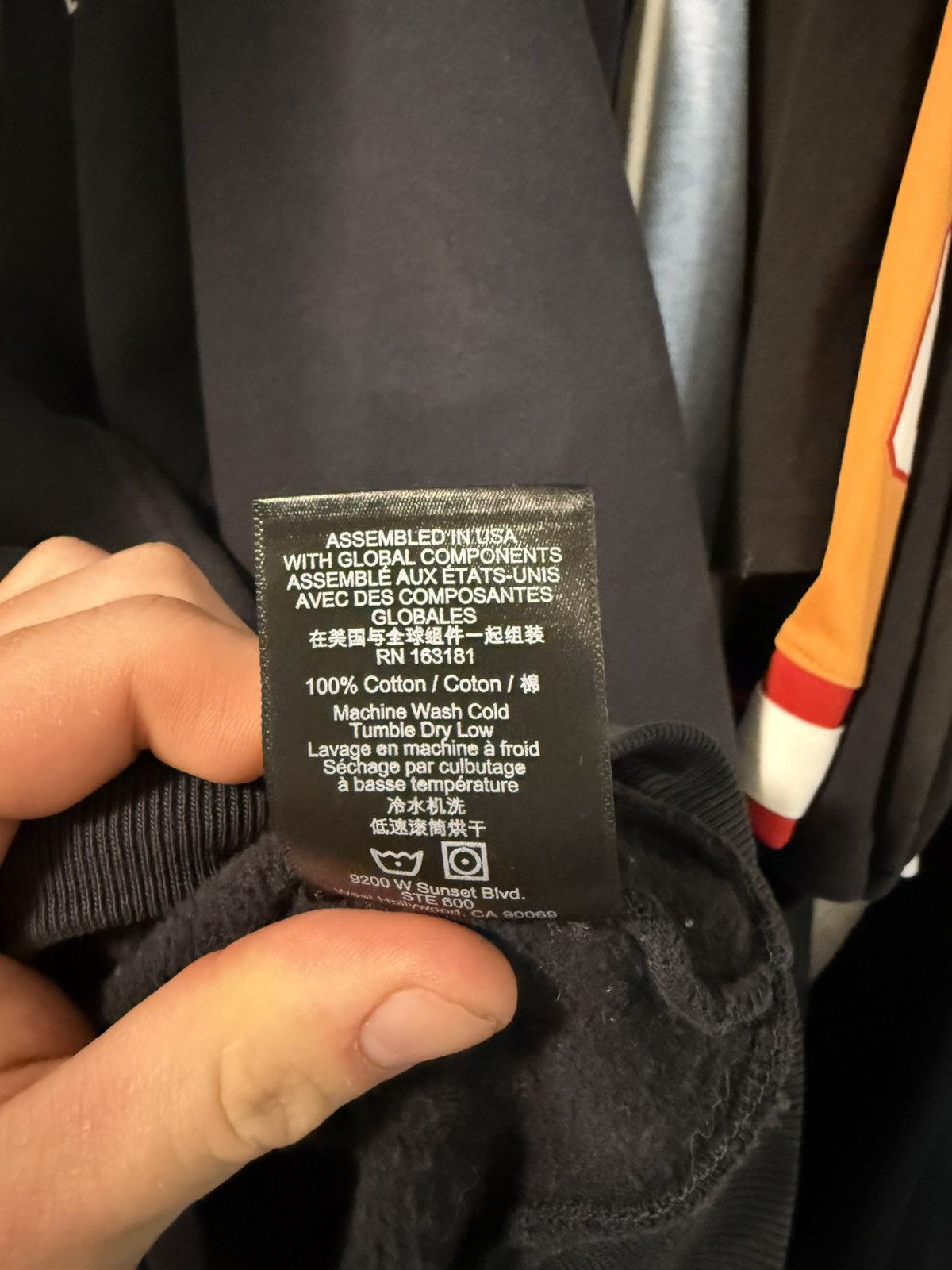 Rhude RHUDE CROSS ZIPPER HOODIE Size US XL / EU 56 / 4 - 11 Thumbnail