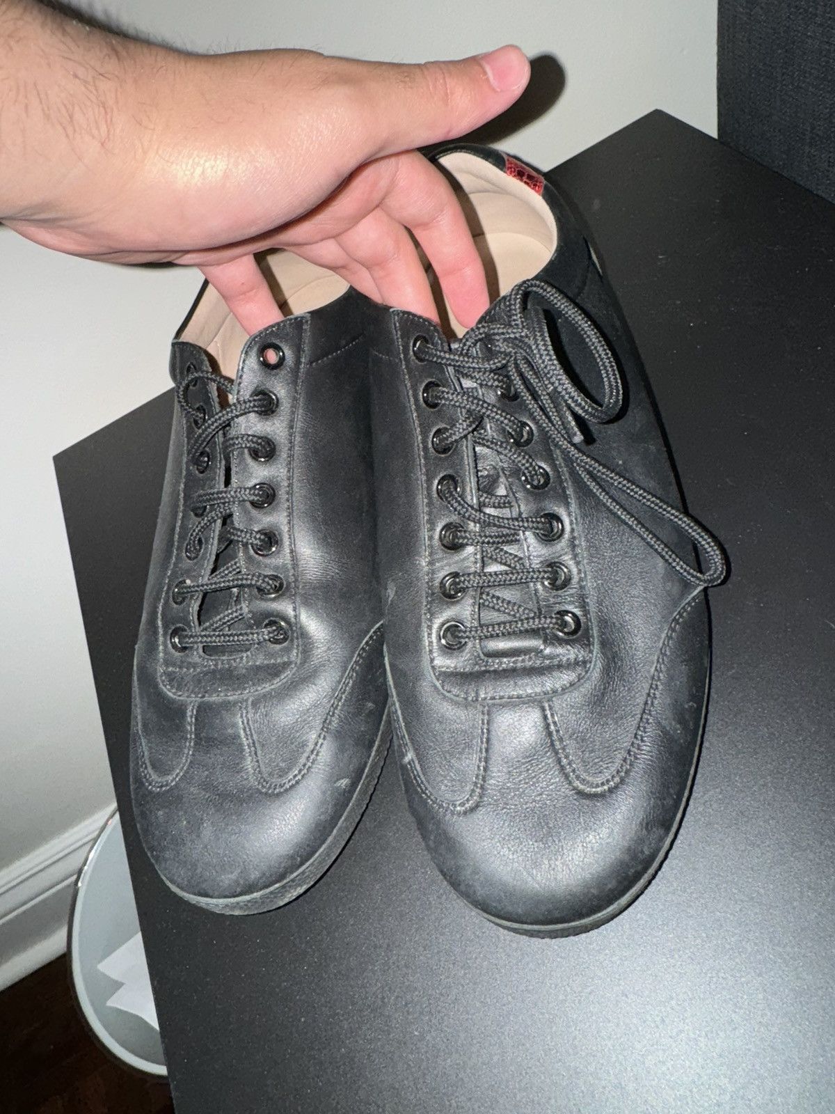 Gucci Gucci low top sneakers Size US 8 / EU 41 - 3 Thumbnail