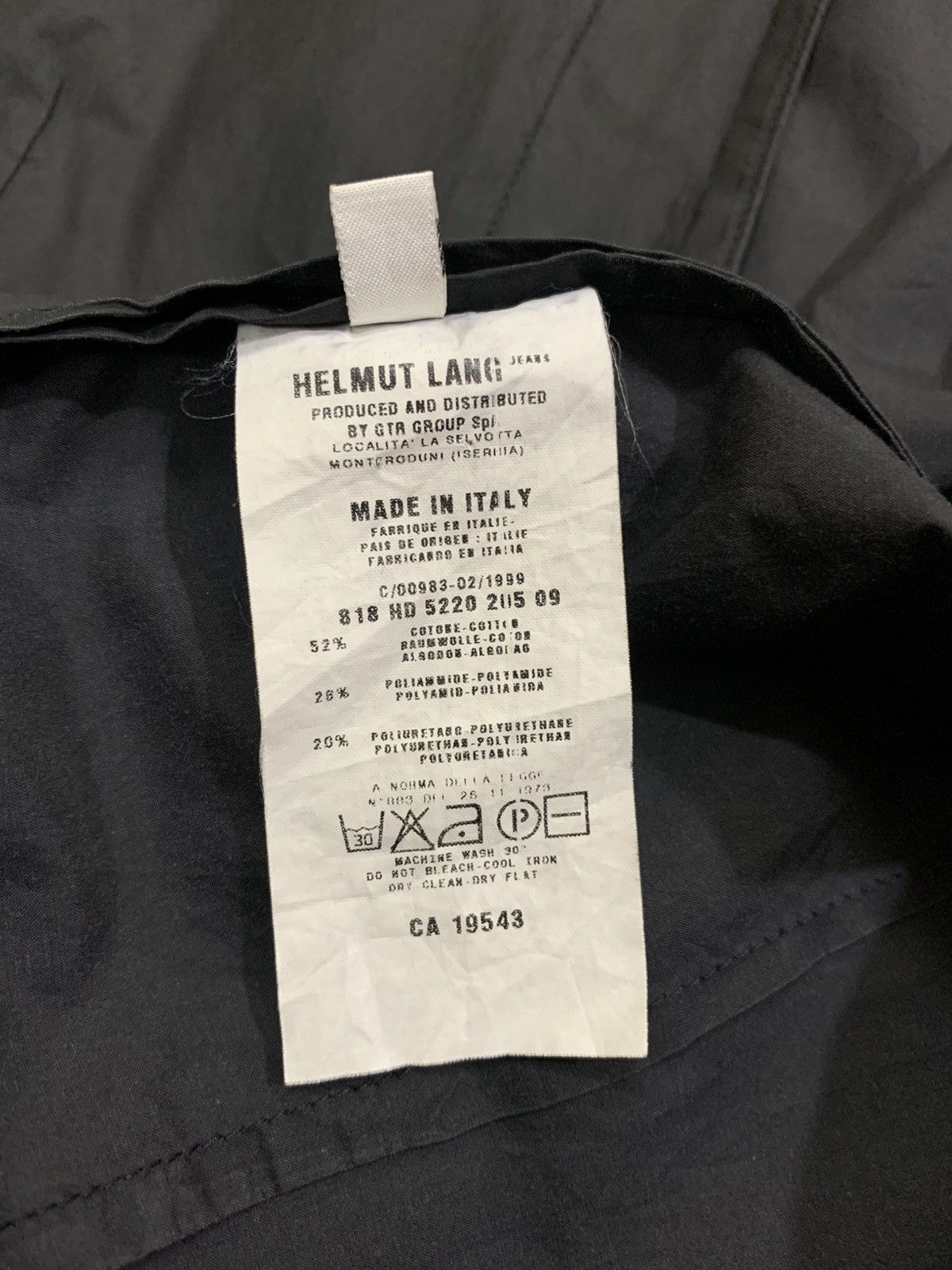 Helmut Lang HELMUT LANG 1999 TECHNICAL MINIMAL JACKET Size S / US 4 / IT 40 - 10 Thumbnail