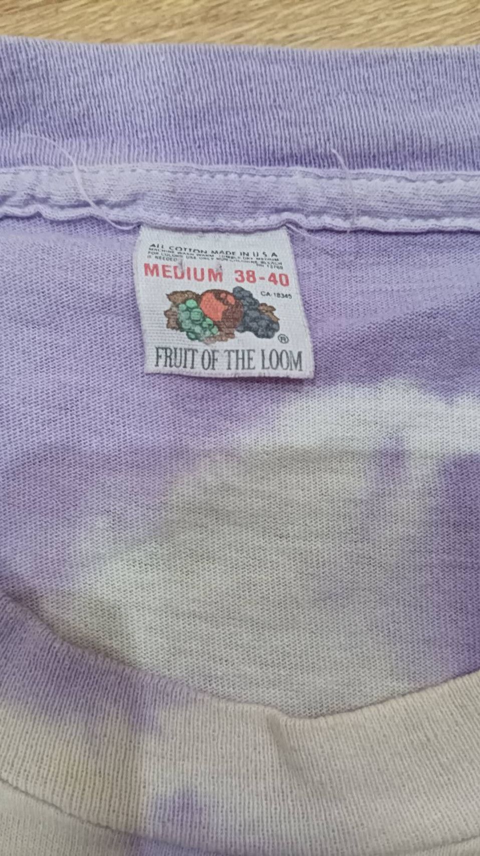 Fruit Of The Loom Vintage 80s Fruit Of The Loom Size US M / EU 48-50 / 2 - 4 Thumbnail