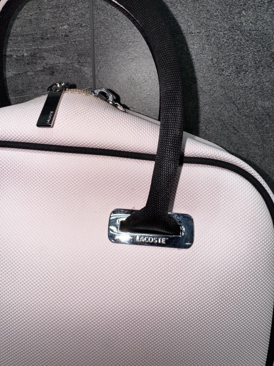 Lacoste Lacoste Vintage Small Women's Pink Hand Bag Size ONE SIZE - 2 Thumbnail
