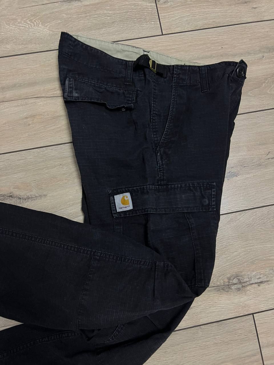 Carhartt Carhartt Aviation Pants Vintage Cargo Black sz 28x30 Size US 28 / EU 44 - 1 Thumbnail