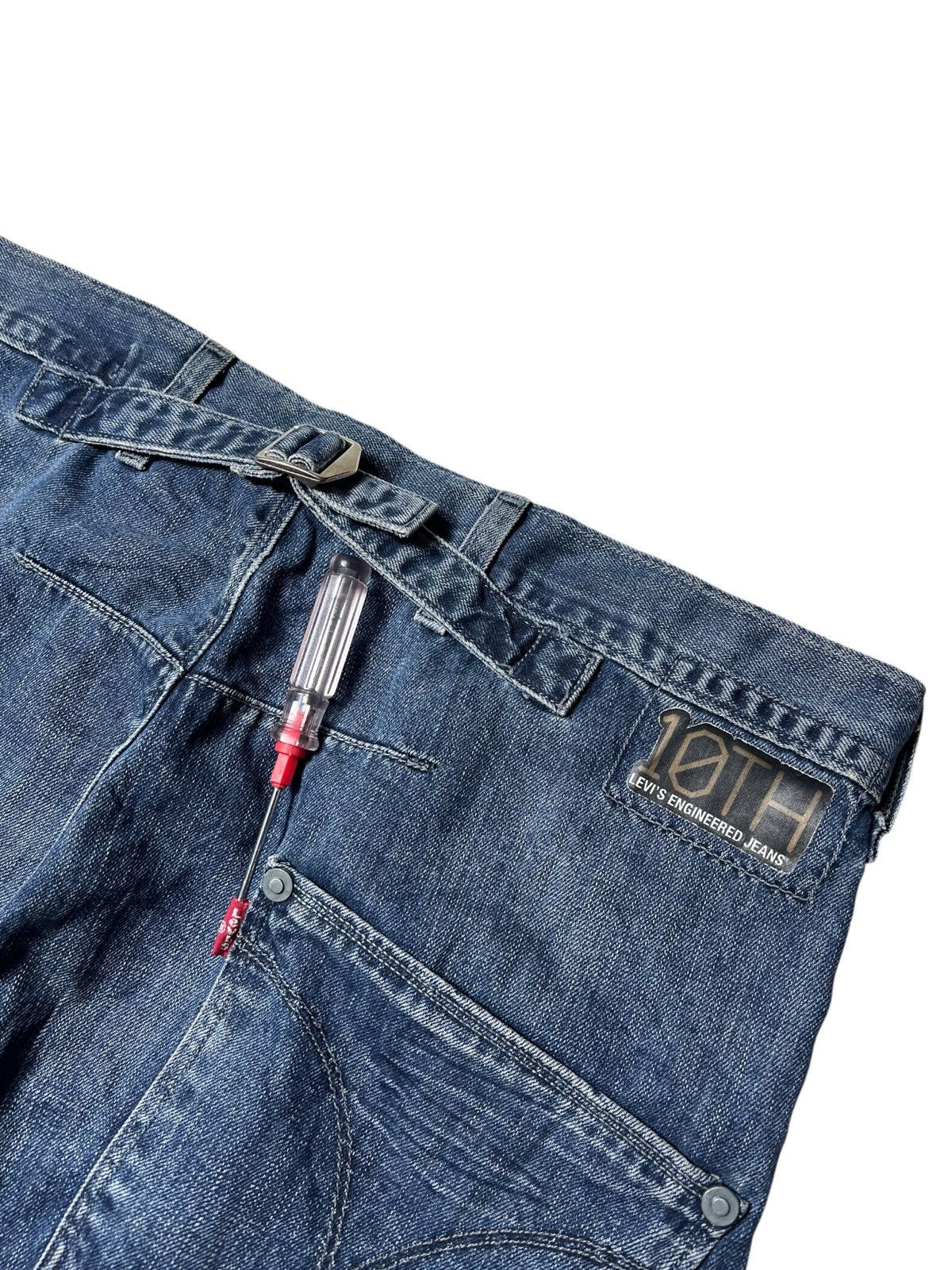 Levi's Levi’s 10TH Anniversary Engineered Buckle Back Pants Size US 32 / EU 48 - 15 Thumbnail