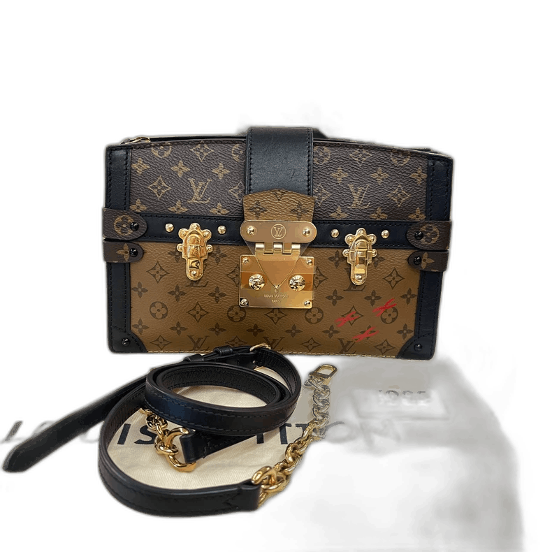Louis Vuitton Color Block Soft Box Bag in Brown, Men's
