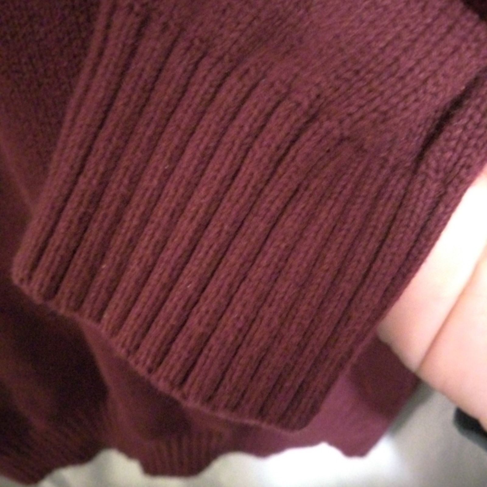 St. Johns Bay St Johns Bay Menswear Burgundy Sweater 100% Cotton Size L Size US L / EU 52-54 / 3 - 4 Thumbnail