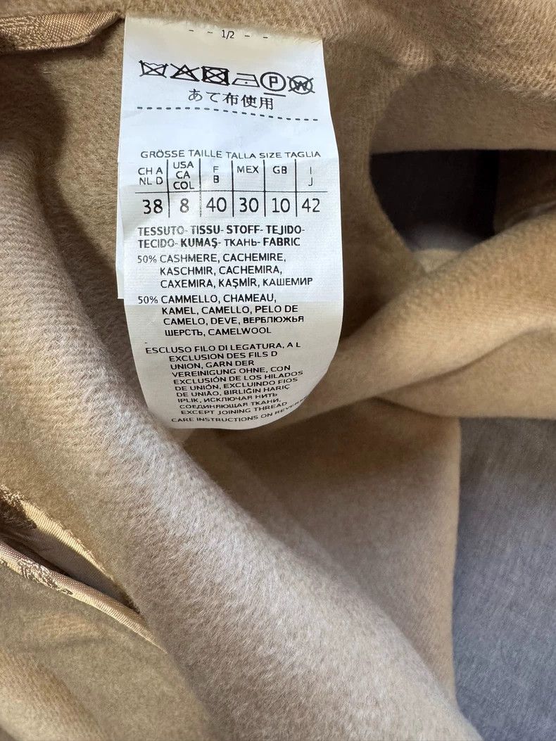 Max Mara Max Mara Solid Long Sleeve Long Large Size L / US 10 / IT 46 - 4 Thumbnail