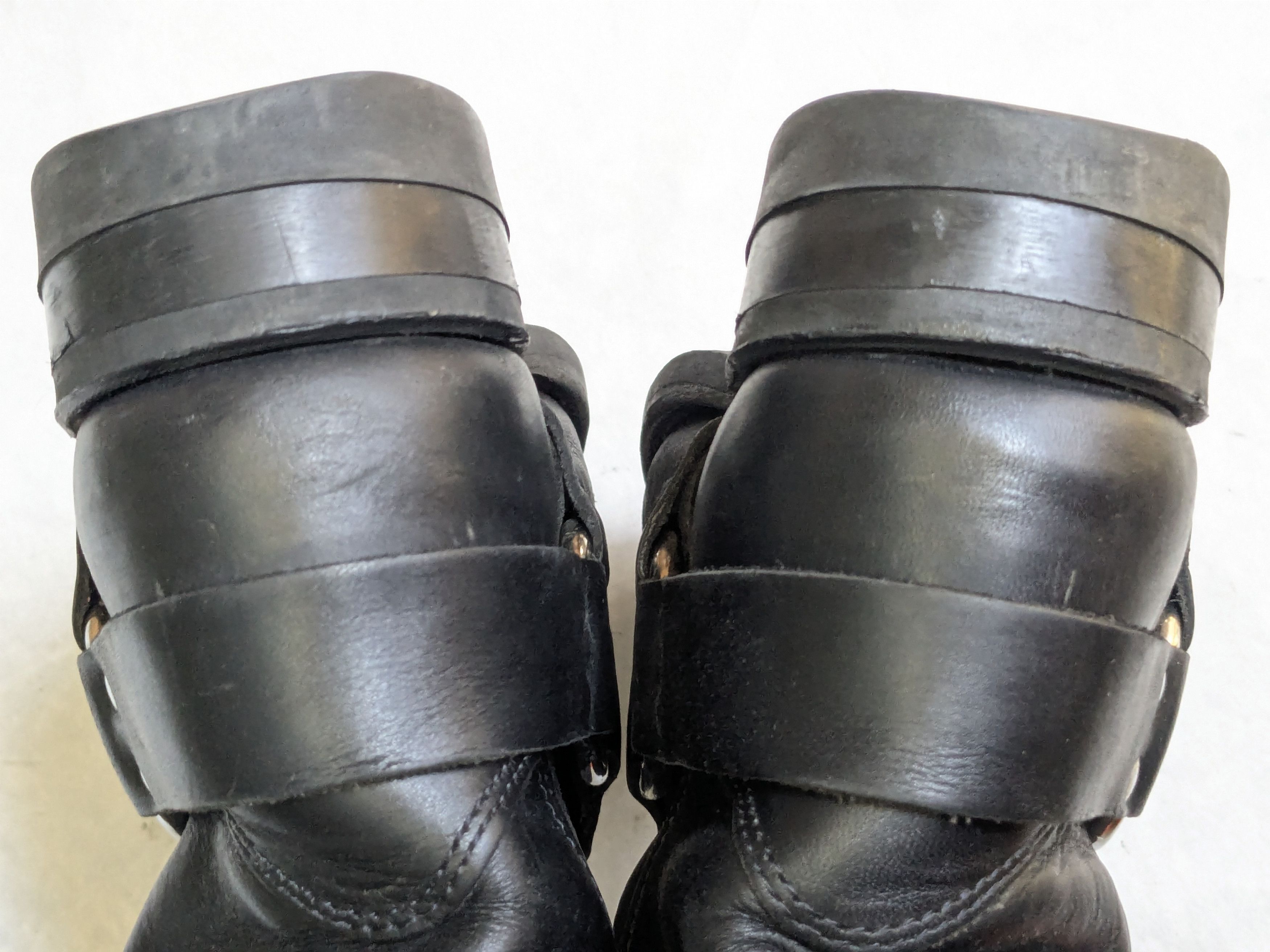 Frye Frye Harness Boots Black 10.5 M Straps Leather Size US 10.5 / EU 43-44 - 21 Thumbnail