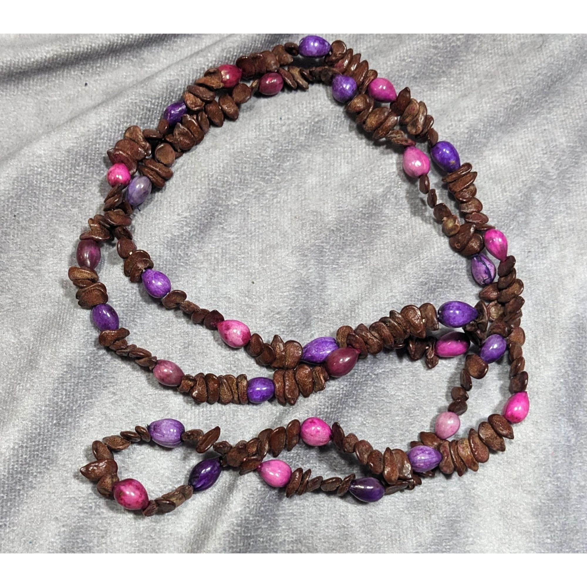 Other Vintage Fairycore Hippie Apple And Cardamom Seed Necklace Size ONE SIZE - 7 Thumbnail
