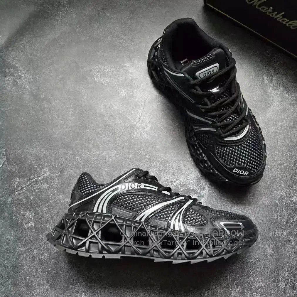 Dior Black Low-Top Sneakers Size 8. Size US 8 / EU 41 - 6 Thumbnail