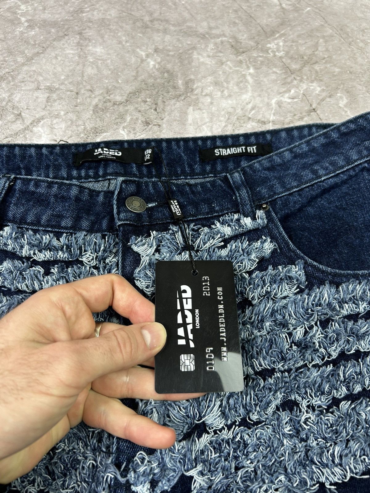 Jaded London Jaded London Shredded Denim Jeans Size US 36 / EU 52 - 5 Thumbnail