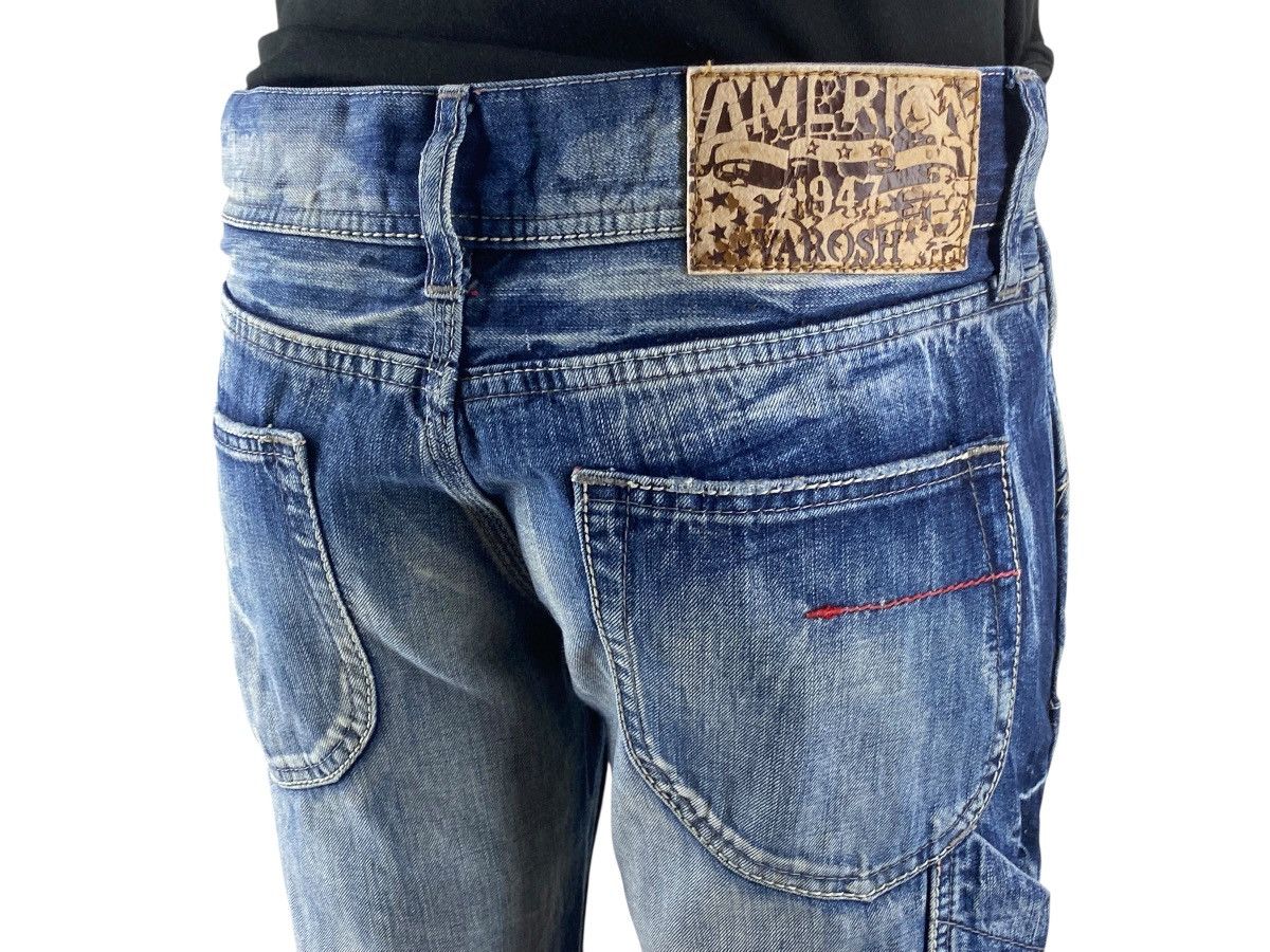 Vintage × Wrangler Varosh Carpenter Denim Jeans Japan Skateboards Size US 26 / EU 42 - 6 Thumbnail
