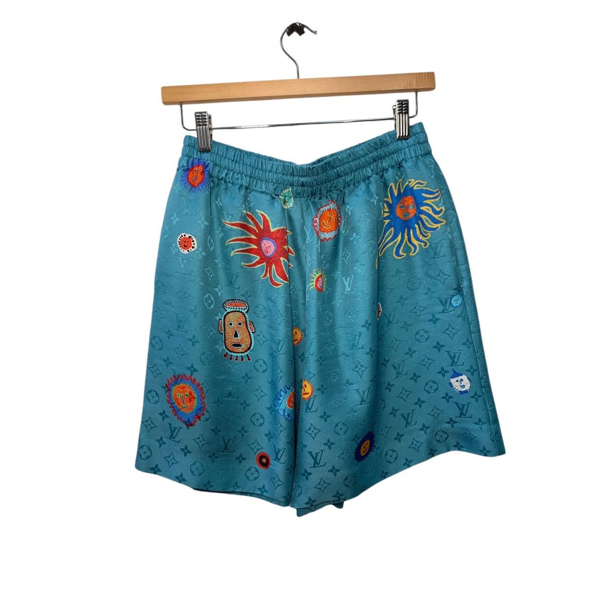 Louis Vuitton × Yayoi Kusama Louis Vuitton x Yayoi Kusama 2023 Blue Silk Set Size US M / EU 48-50 / 2 - 6 Thumbnail