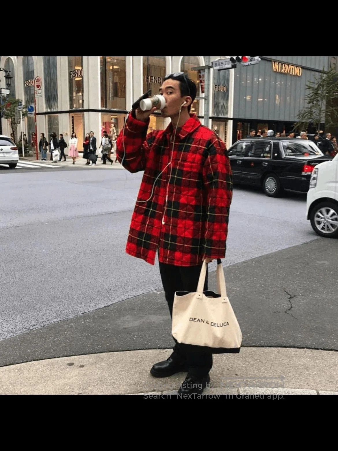 Balenciaga Balenciaga Oversized Plaid Cotton Filled Jacket. Size US XS / EU 42 / 0 - 8 Thumbnail