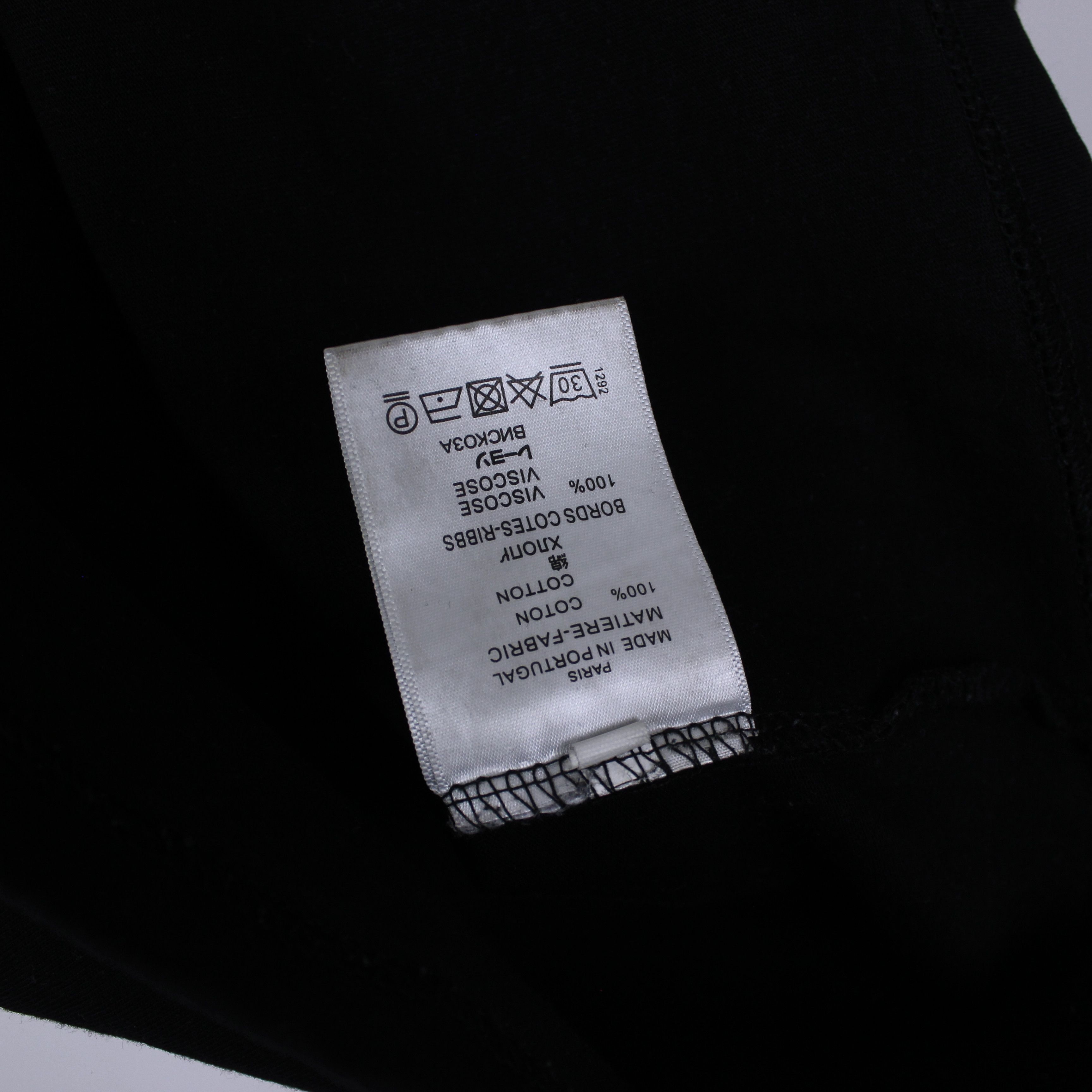 Other Black Paris t shirt heavy cotton black logo L XL Size US XL / EU 56 / 4 - 5 Thumbnail