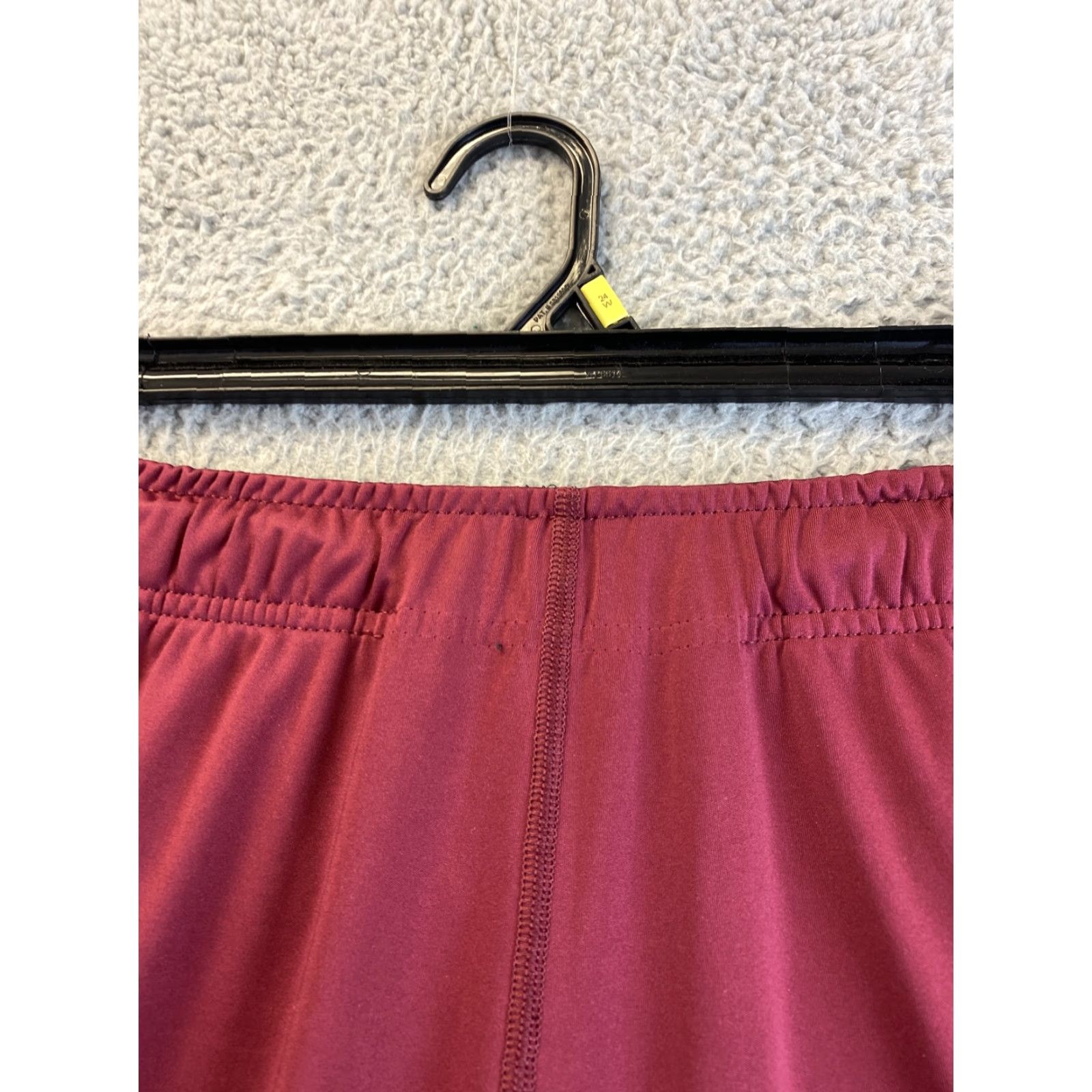 Nike Nike Dri Fit Shorts Lightweight Blue L Adult Large Men Regular Relaxed Athletic Baseball Summer Solid Drawstring Cotton Maroon 31-45 Size US 33 - 4 Thumbnail