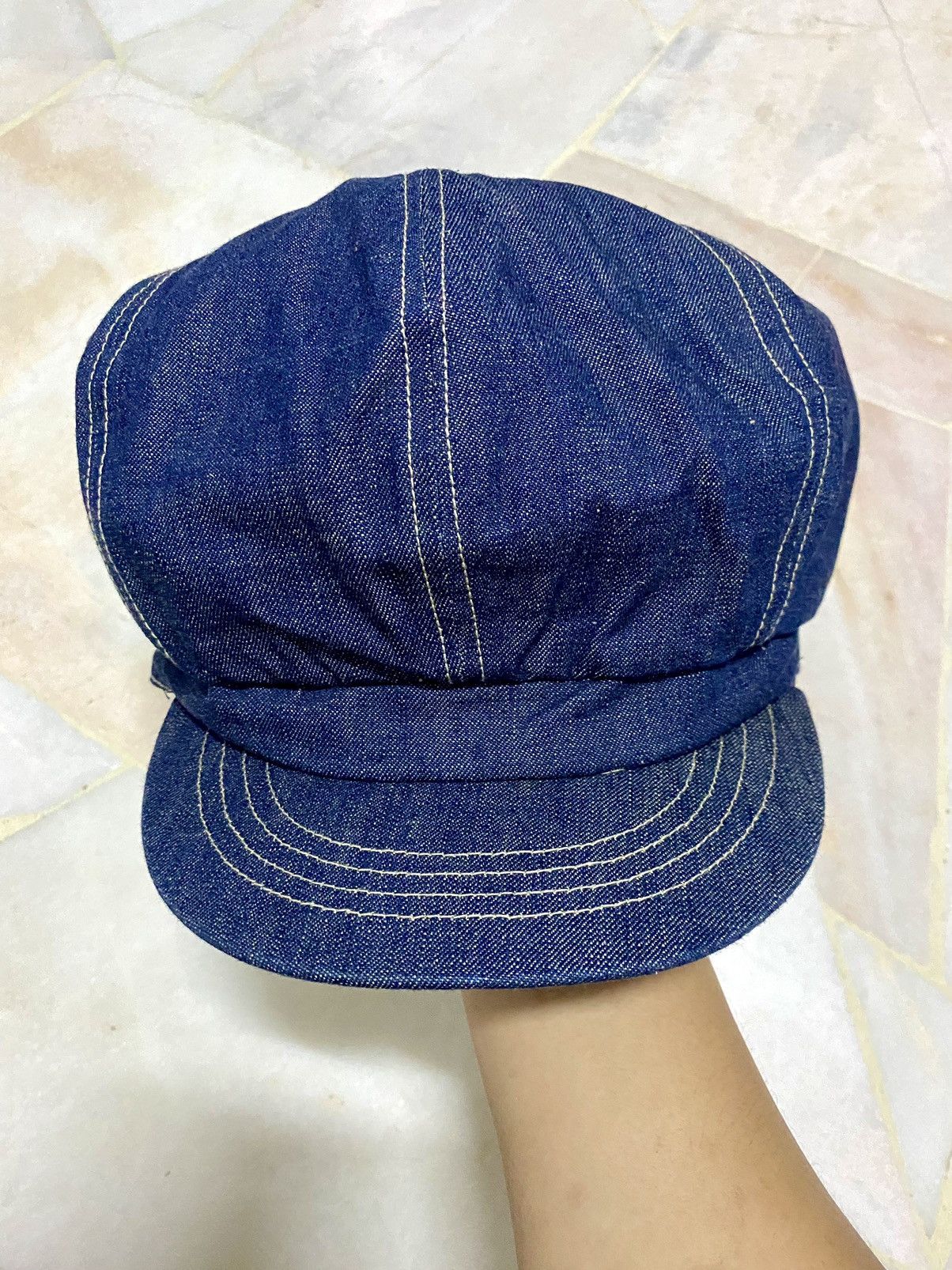 Neighborhood Neighborhood Blue denim newboys cap Size ONE SIZE - 5 Thumbnail