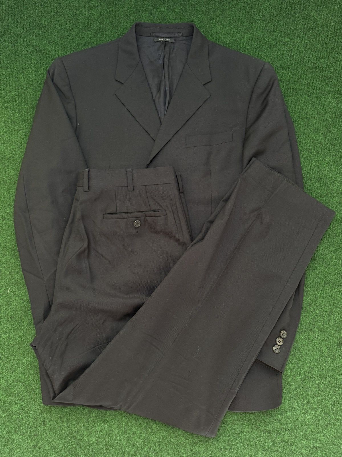 Prada PRADA Suit Jacket Coat Blazer Pants Trousers Wool Size 50R - 1 Thumbnail