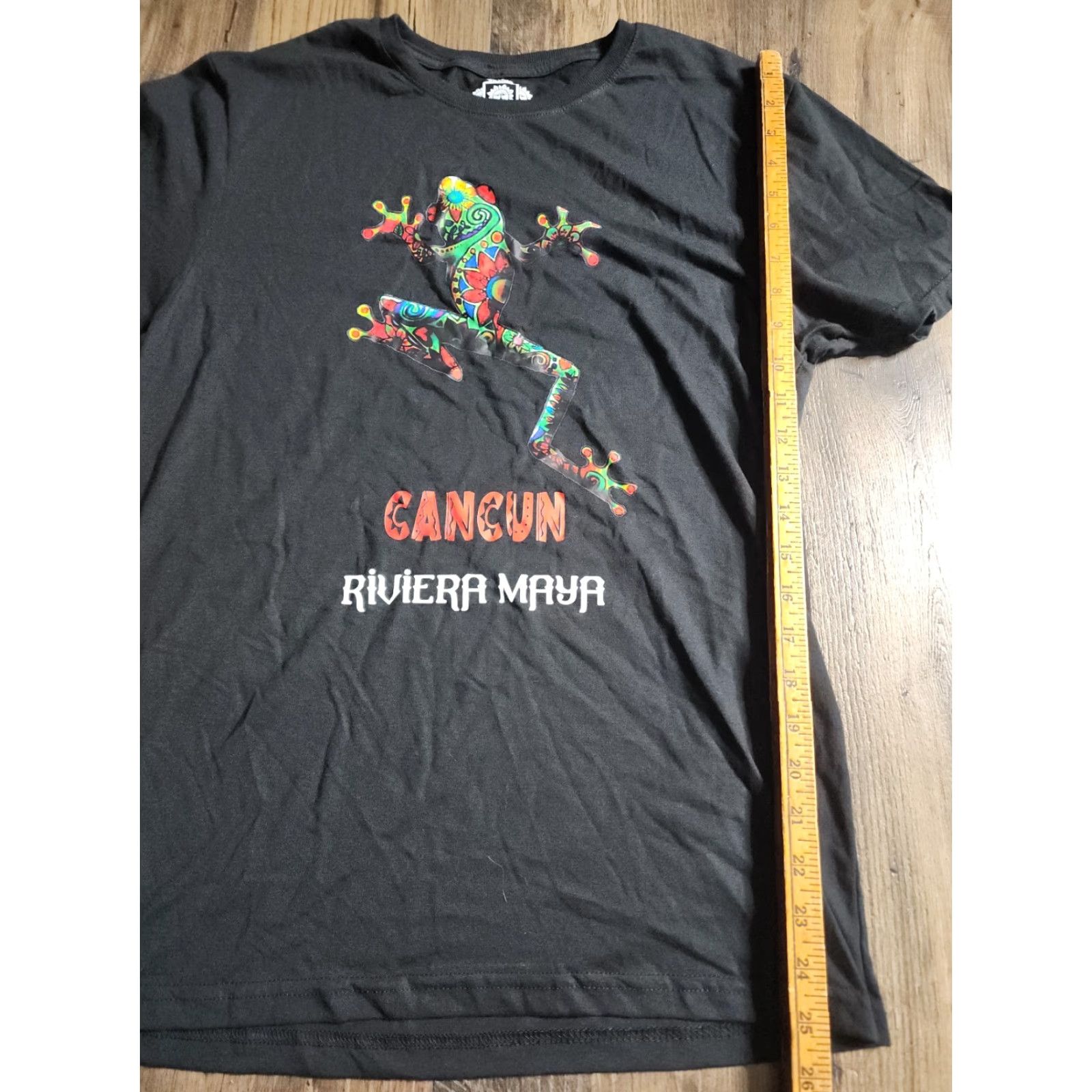 Vintage Mens M Mexico Cancun Riviera Maya Frog Travel Souvenir T Shirt Size US M / EU 48-50 / 2 - 2 Thumbnail