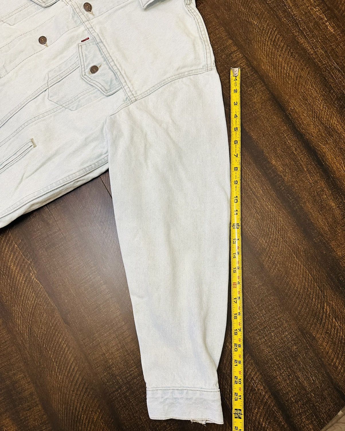 Levi's Vintage Levis Jacket Mens LargeTrucker USA Button Up 90s Size US L / EU 52-54 / 3 - 13 Thumbnail