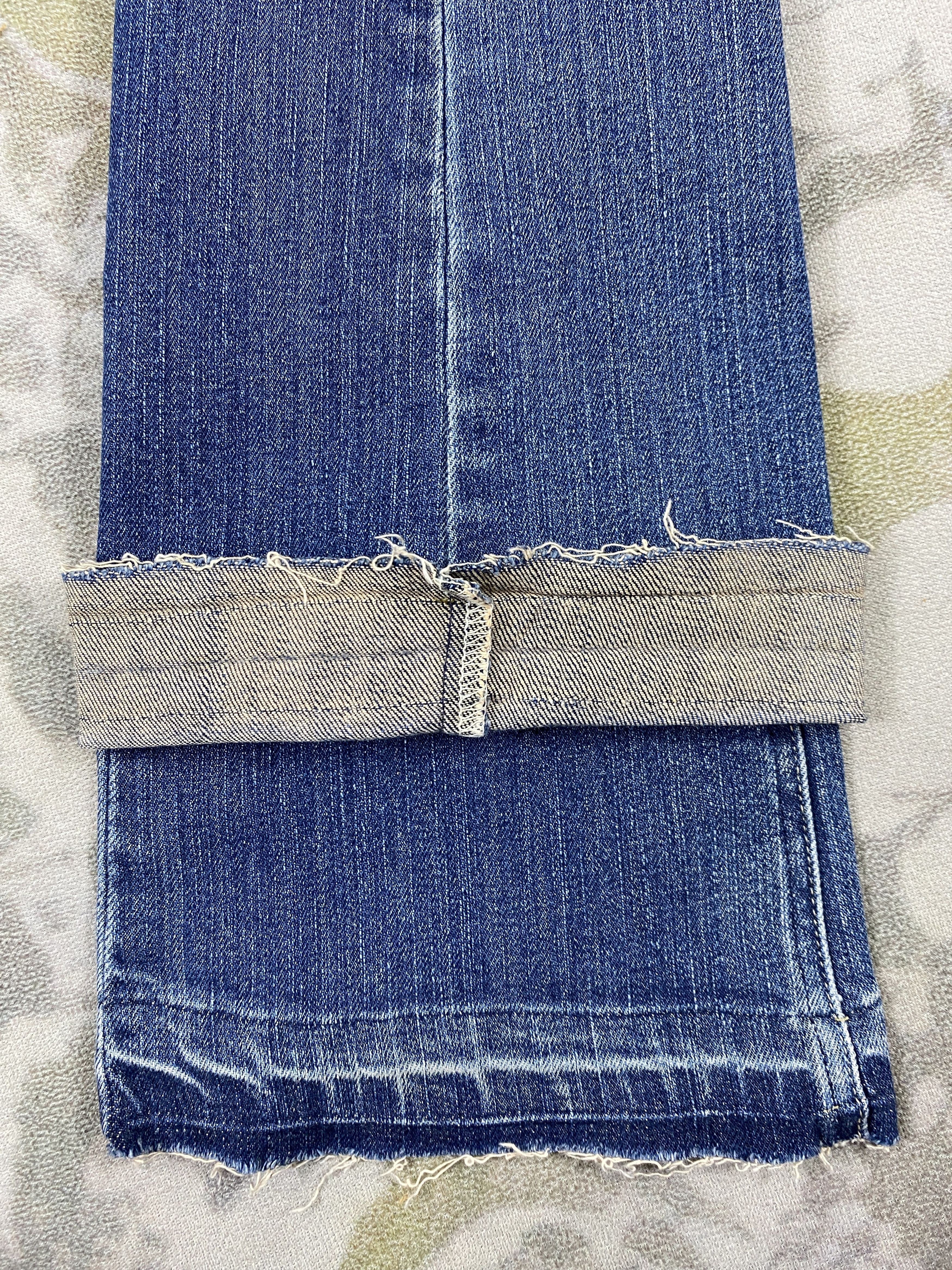 Levi's Faded Blue Levi's Flare Jeans 25x30 Denim- JN3768 Size 36" / US 14 / IT 50 - 11 Thumbnail