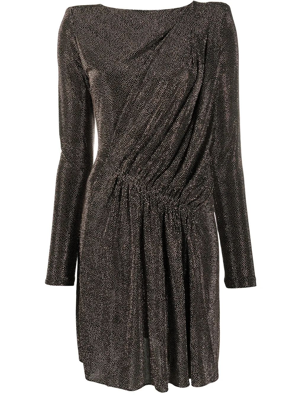 Saint Laurent Paris o1y0126 Mini Dress in Black Size XS / US 0-2 / IT 36-38 - 1 Thumbnail