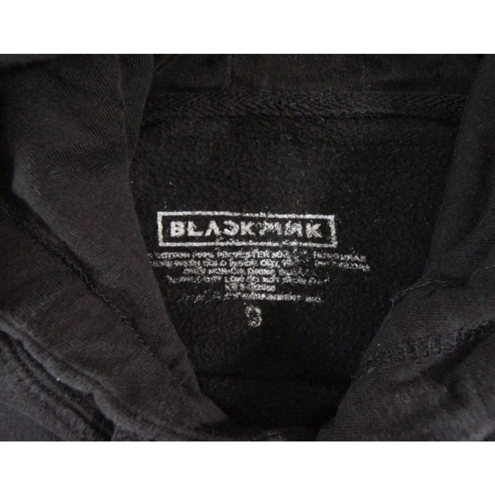 Born VINTAGE Black Pink Hoodie Adult Small Kpop Born Pink Concert Sweater Unisex Pullover All Seasons Size US S / EU 44-46 / 1 - 6 Thumbnail