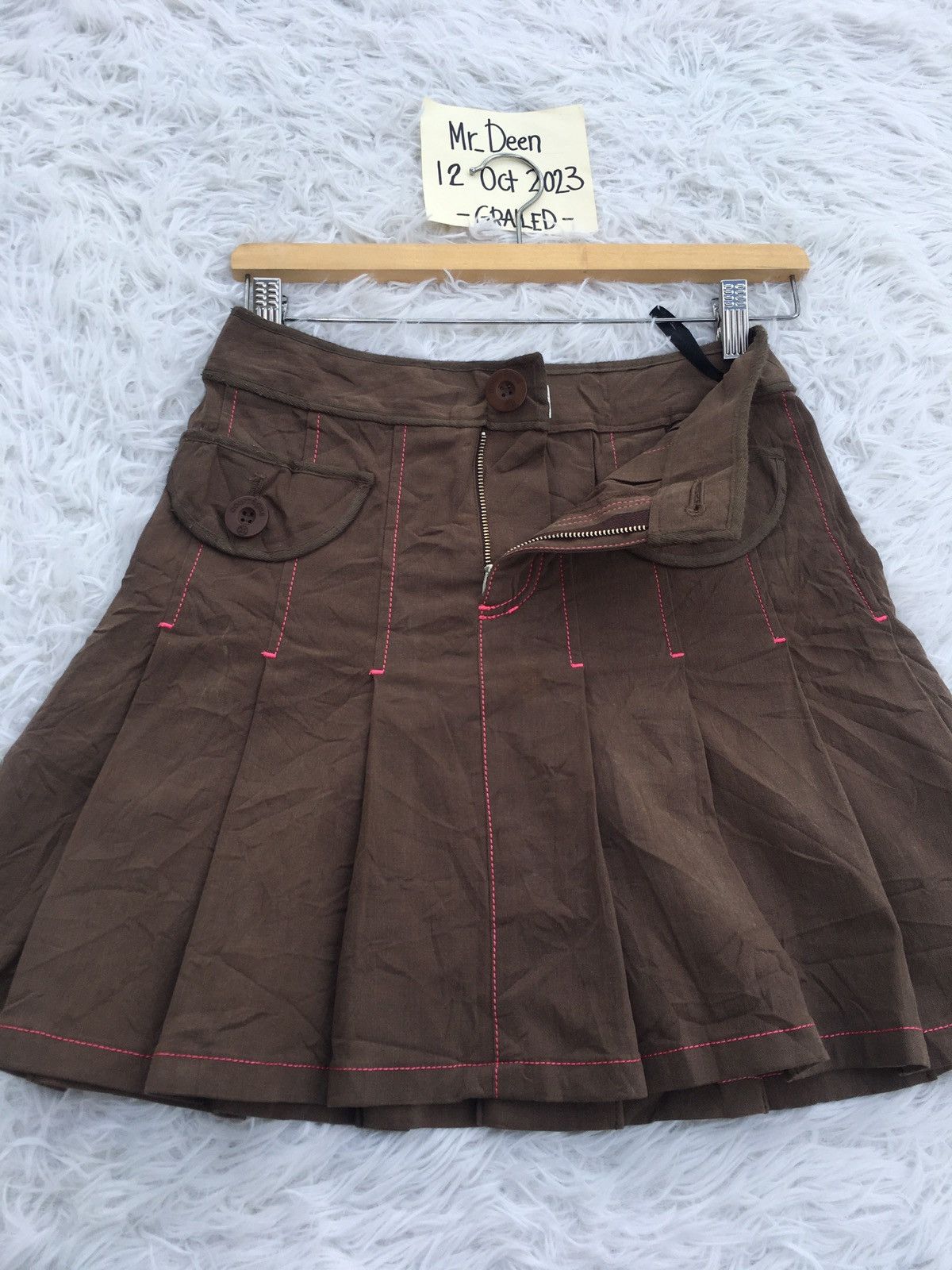 Courreges Rare Vintage Courreges Skirt Size 25" / US 0 / IT 36 - 5 Thumbnail