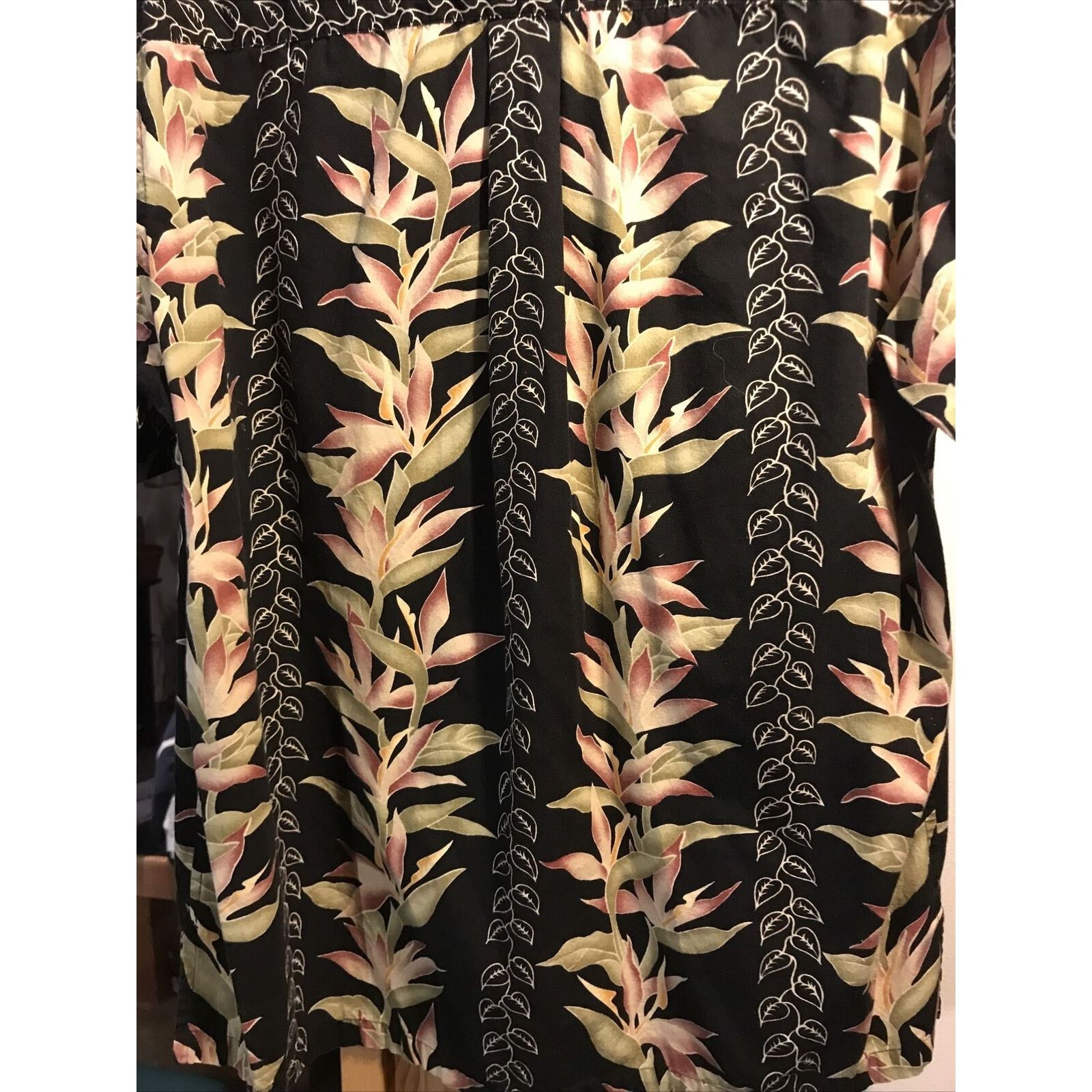 Other Cooke Street Honolulu Men’s L Black SS Cotton Hawaiian Shirt Size US L / EU 52-54 / 3 - 11 Thumbnail