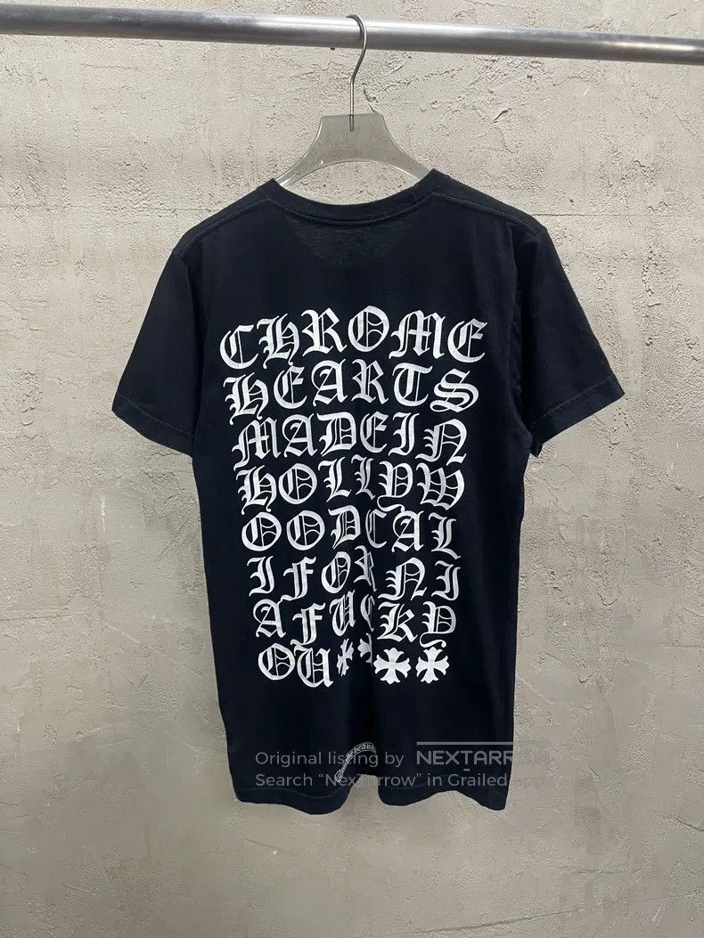 Chrome Hearts CHROME HEARTS Size S Short sleeves with Sanskrit printed on Size US S / EU 44-46 / 1 - 2 Thumbnail