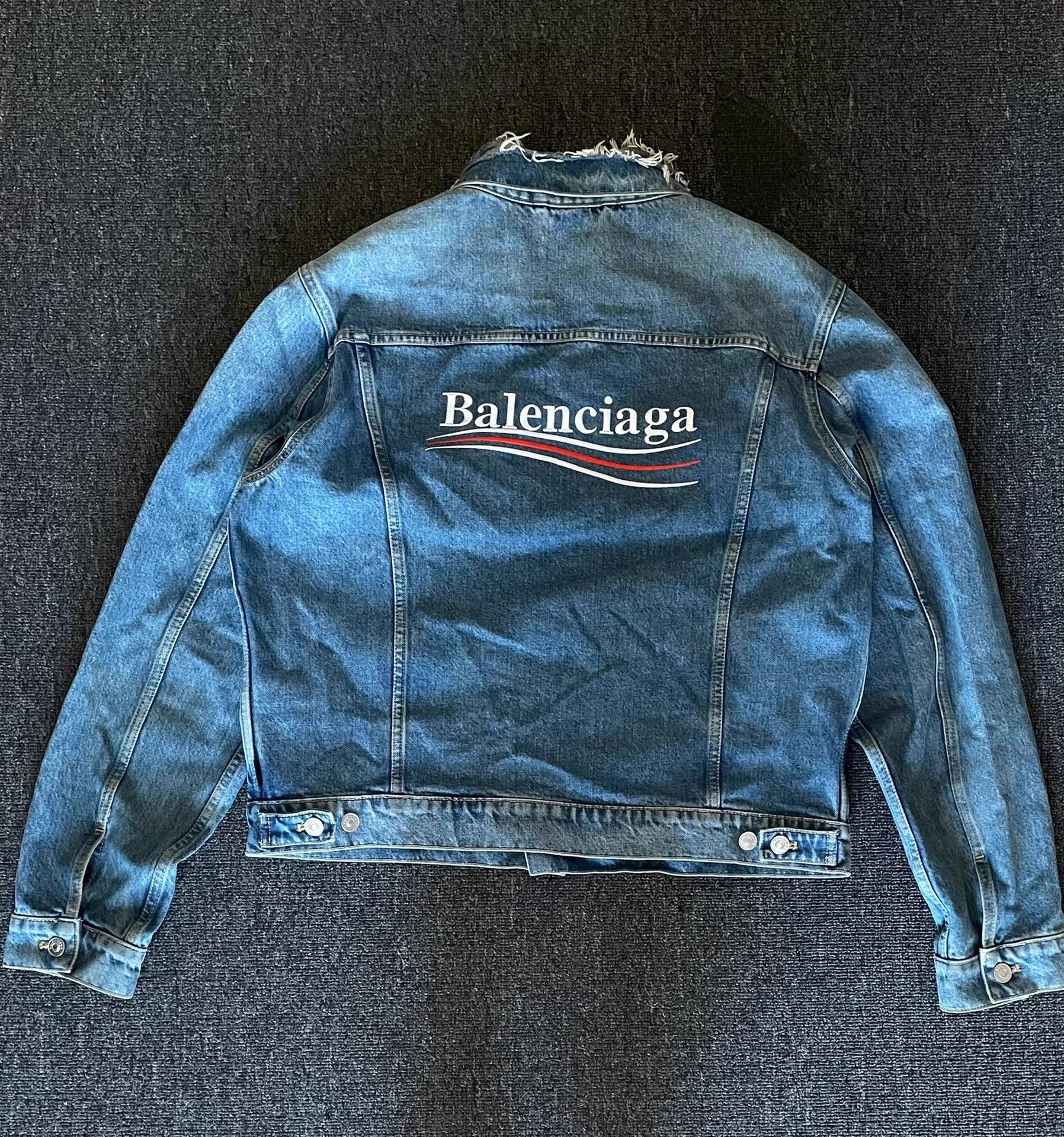Balenciaga Balenciaga Classic Coke Denim Jacket, Q4 Size US L / EU 52-54 / 3 - 2 Thumbnail