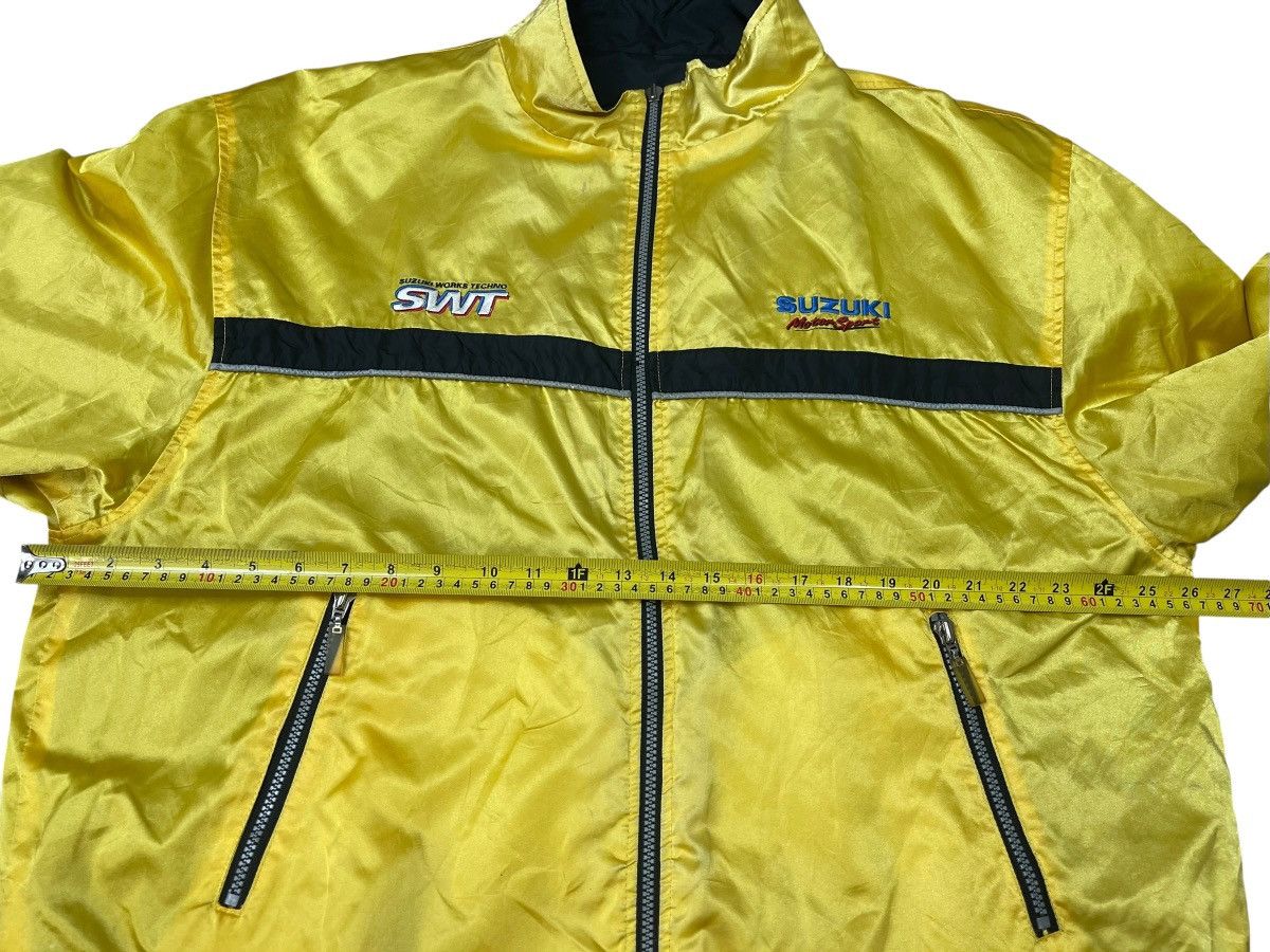 Japanese Brand Vintage Suzuki Motor Sport Light Jacket Riversible Size US XXL / EU 58 / 5 - 6 Thumbnail