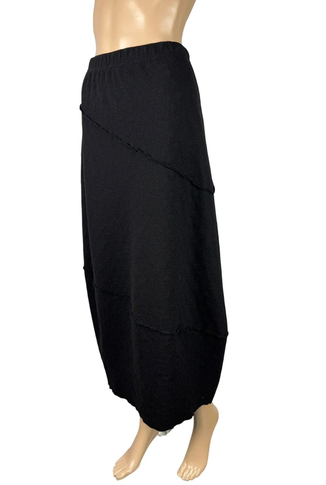 Other Heide Ost Knit Long Skirt Embroidery Wool Cotton Size 28" / US 6 / IT 42 - 3 Thumbnail