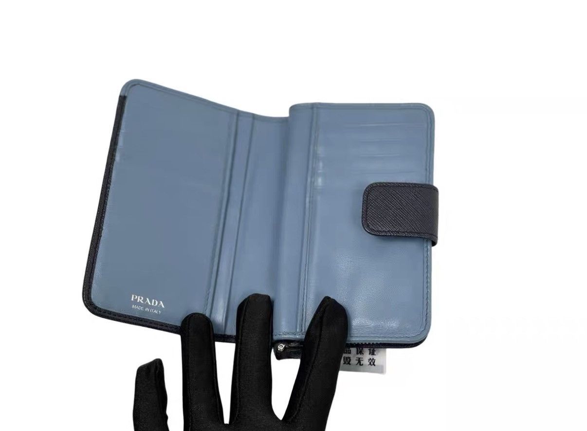 Prada Prada Classic Leather Zip Wallet J31 Size ONE SIZE - 3 Thumbnail