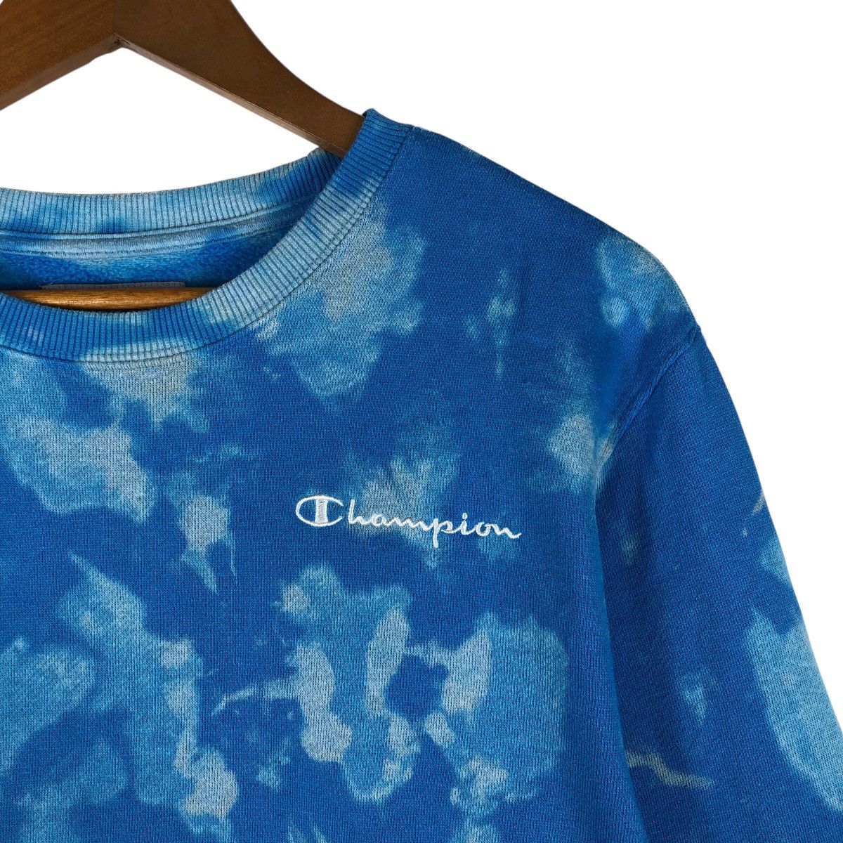 Champion CHAMPION Rare Blue Tie Dye Sweatshirt Size US M / EU 48-50 / 2 - 4 Thumbnail