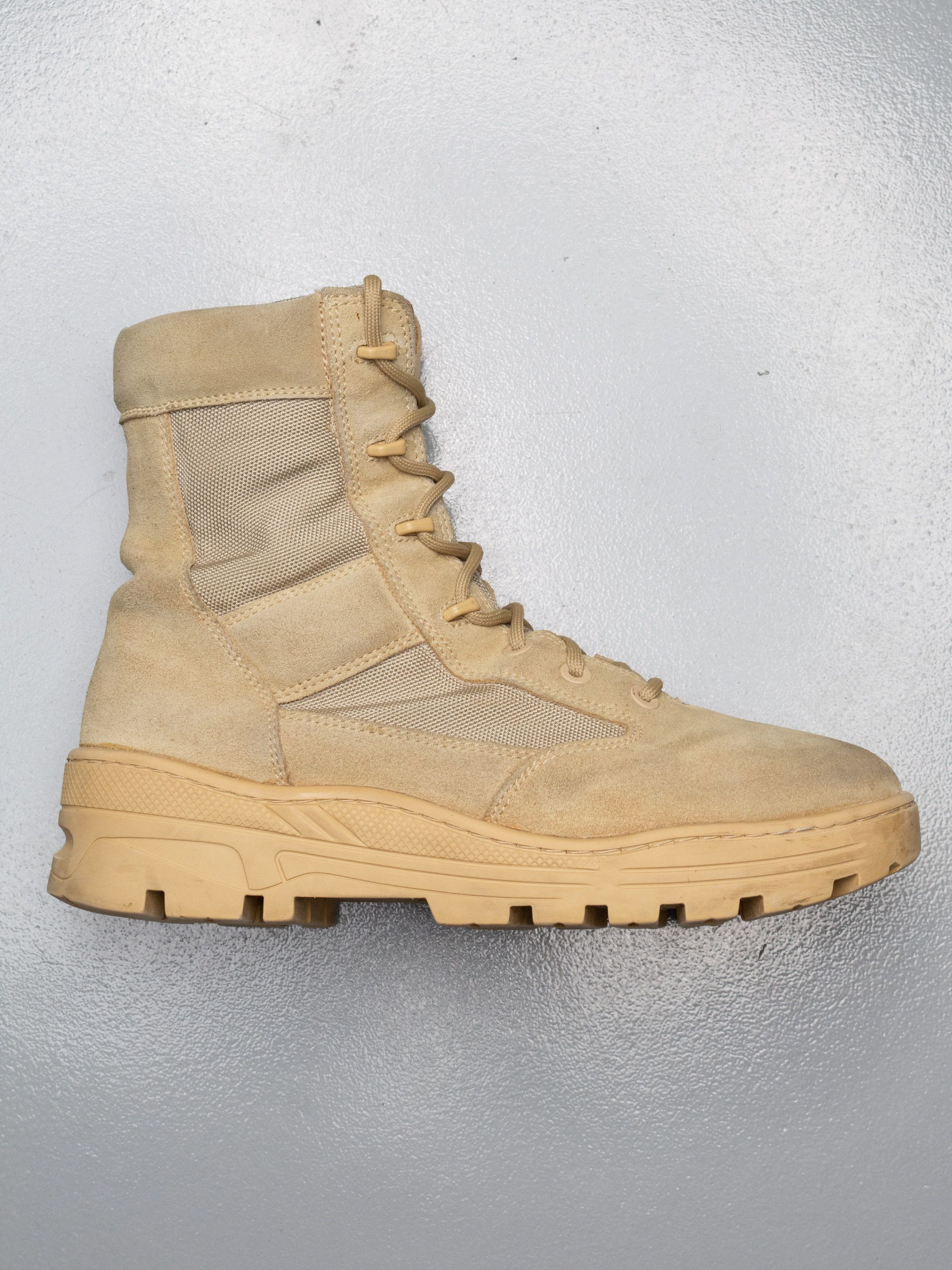 Yeezy YEEZY Season 4 Combat Military Boots Sand - size 45 Size US 12 / EU 45 - 1 Thumbnail
