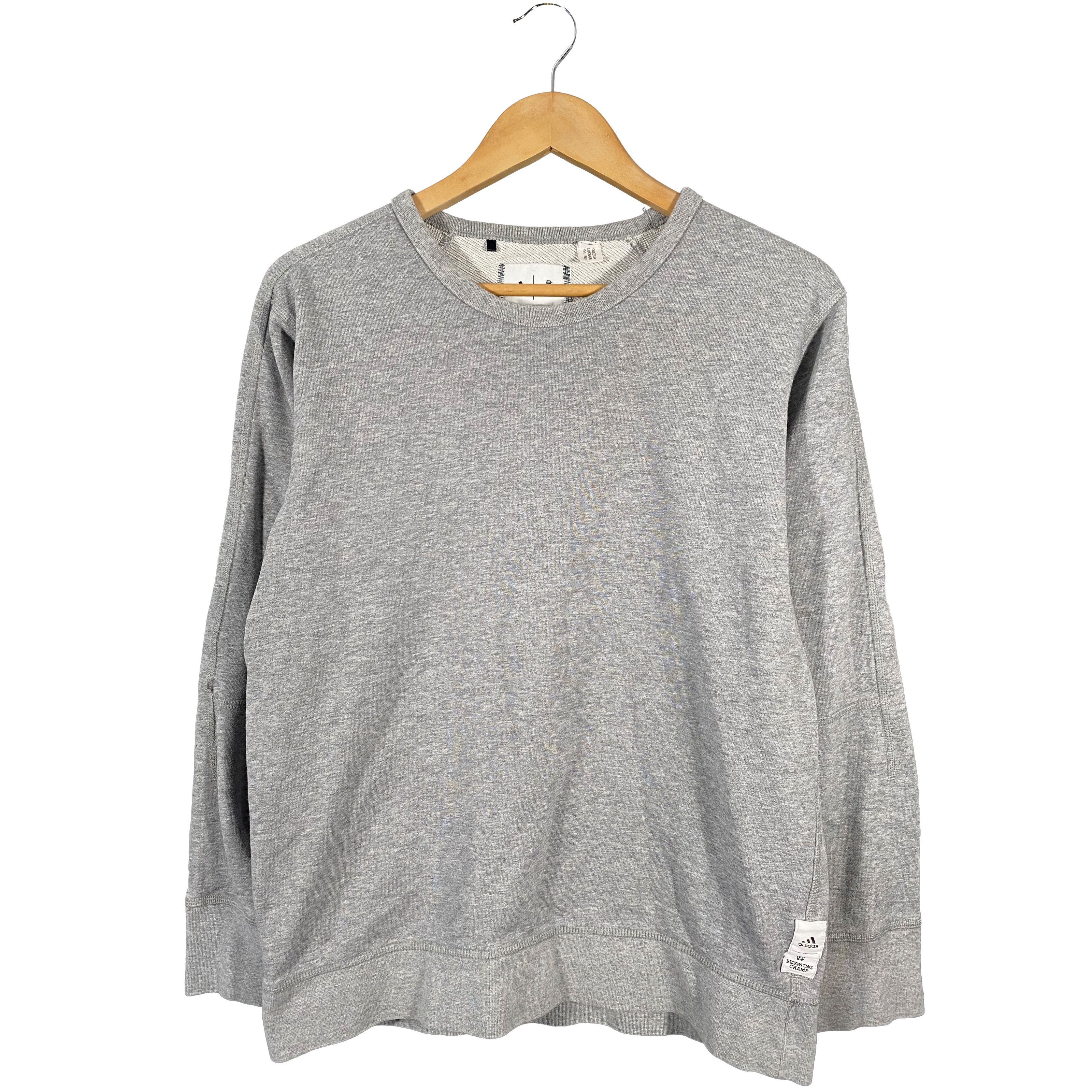 Adidas × Reigning Champ Adidas x Reigning Champ Gray Pullover Sweatshirt Size S Size US S / EU 44-46 / 1 - 1 Thumbnail
