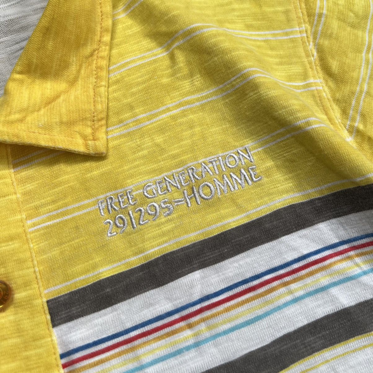 291295=Homme 291295=Homme Free Generation Polos Shirt Size US M / EU 48-50 / 2 - 7 Thumbnail