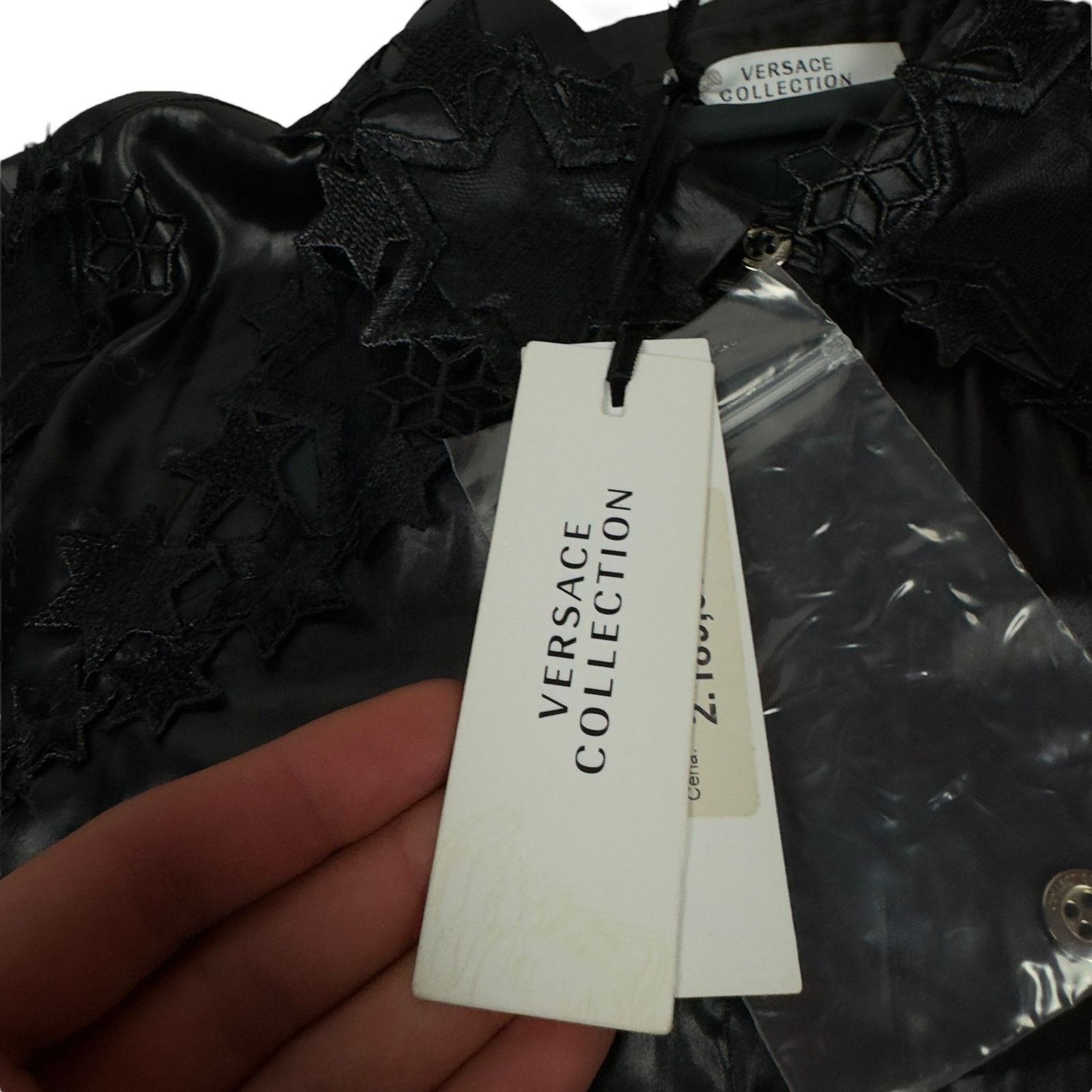 Versace Versace Black Stars Shirt 40 Size S / US 4 / IT 40 - 8 Thumbnail